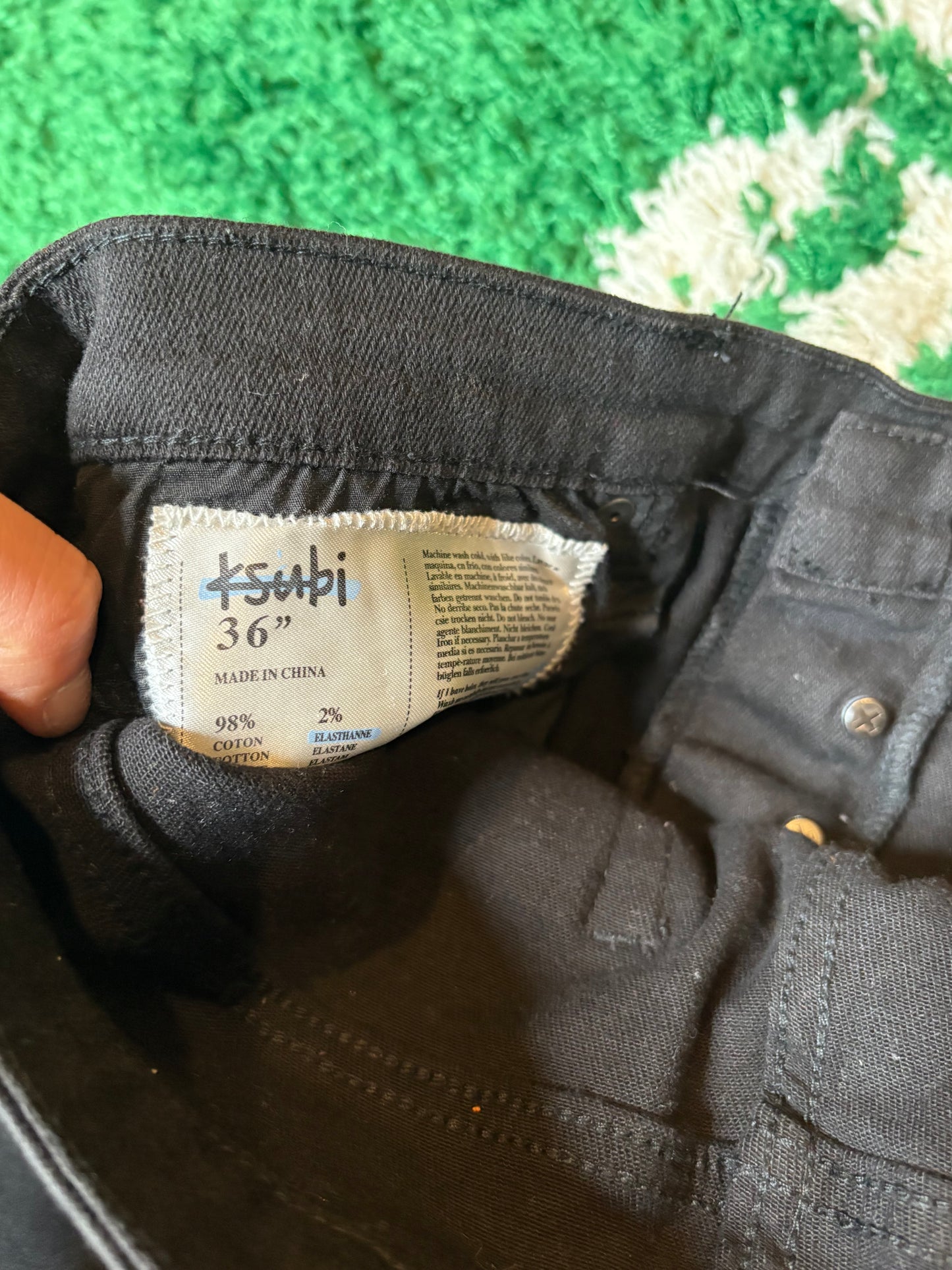 Ksubi Jeans Black Size 36