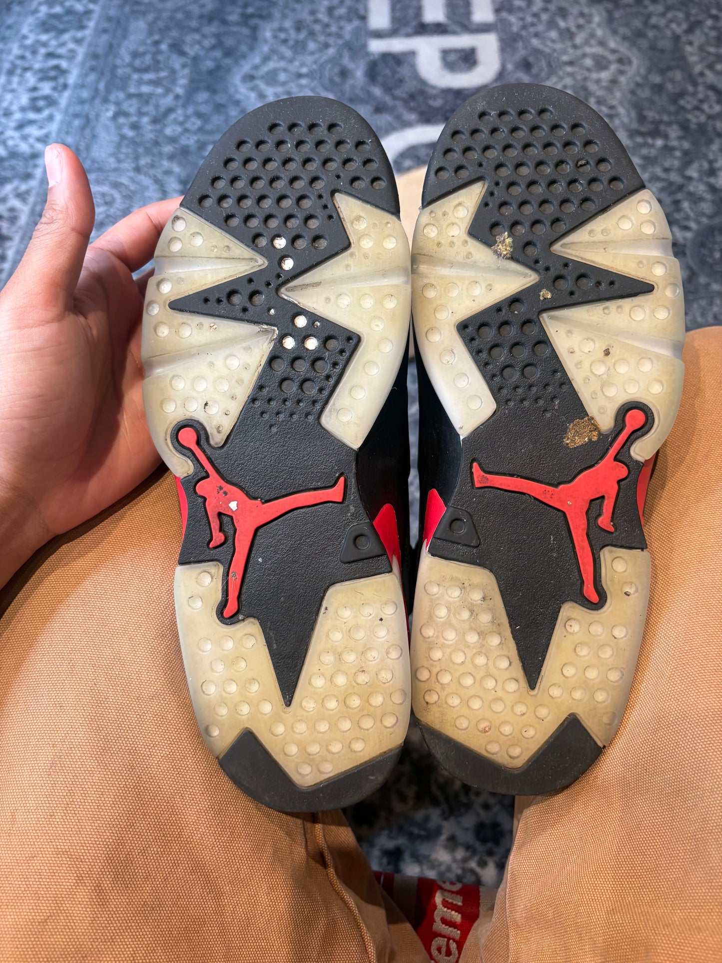 Jordan 6 Retro “Salesman Infrared” Clean Og Size 9