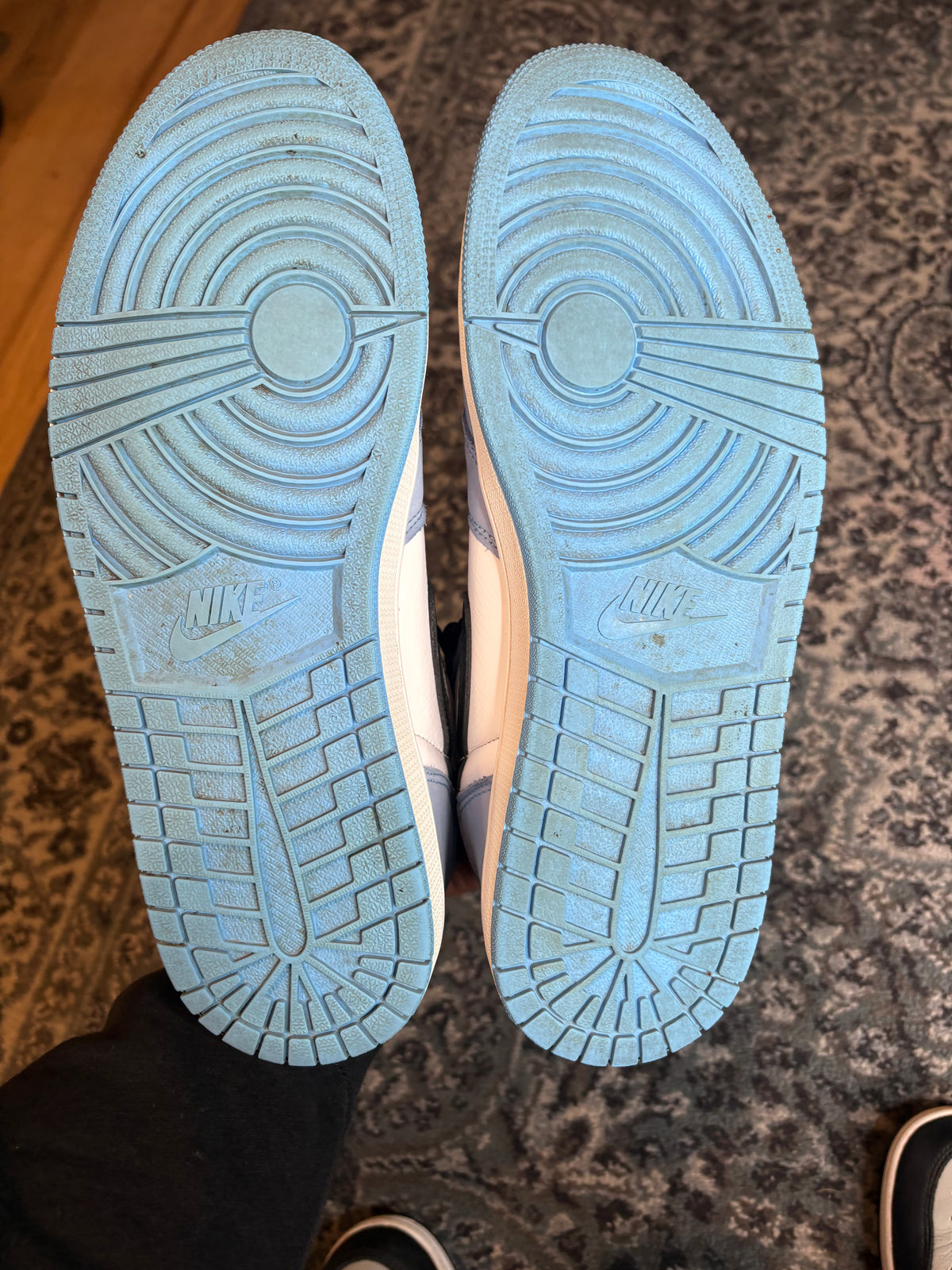 Jordan 1 Retro High “University Blue” Clean Nb Size 12