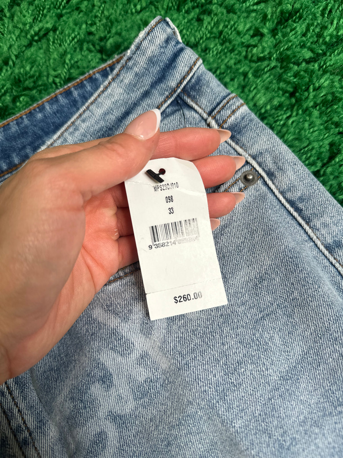 Ksubi Logo Jeans Size 33