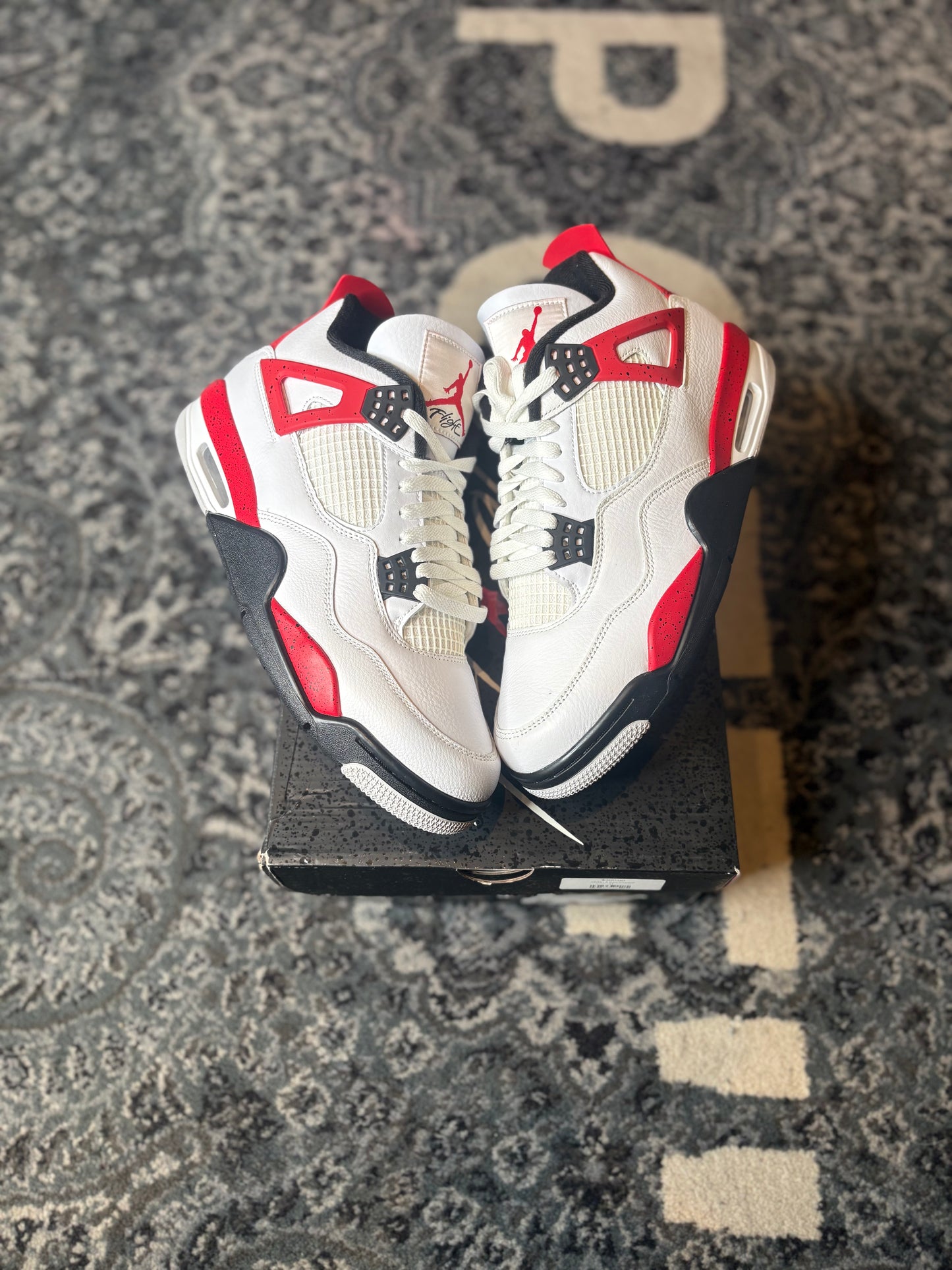 Jordan 4 Retro “Red Cement” DS Og Size 11
