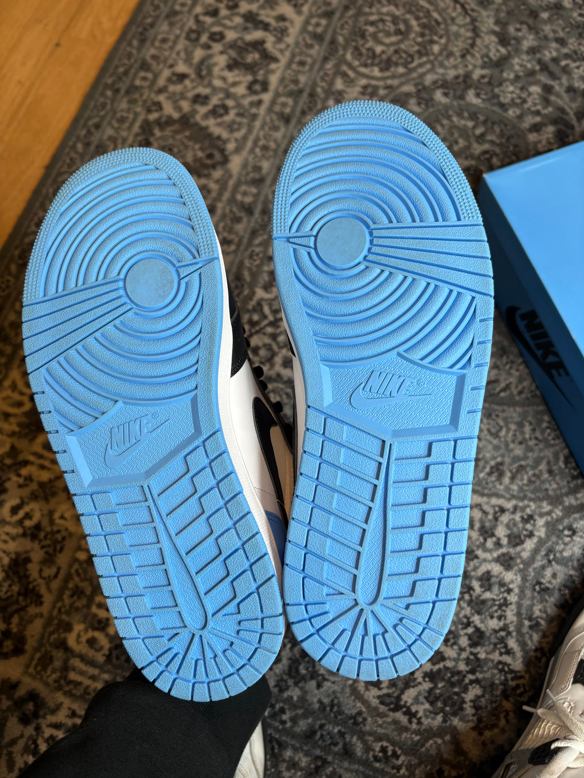 Jordan 1 Retro “Unc Toe” Clean Og Size 10.5