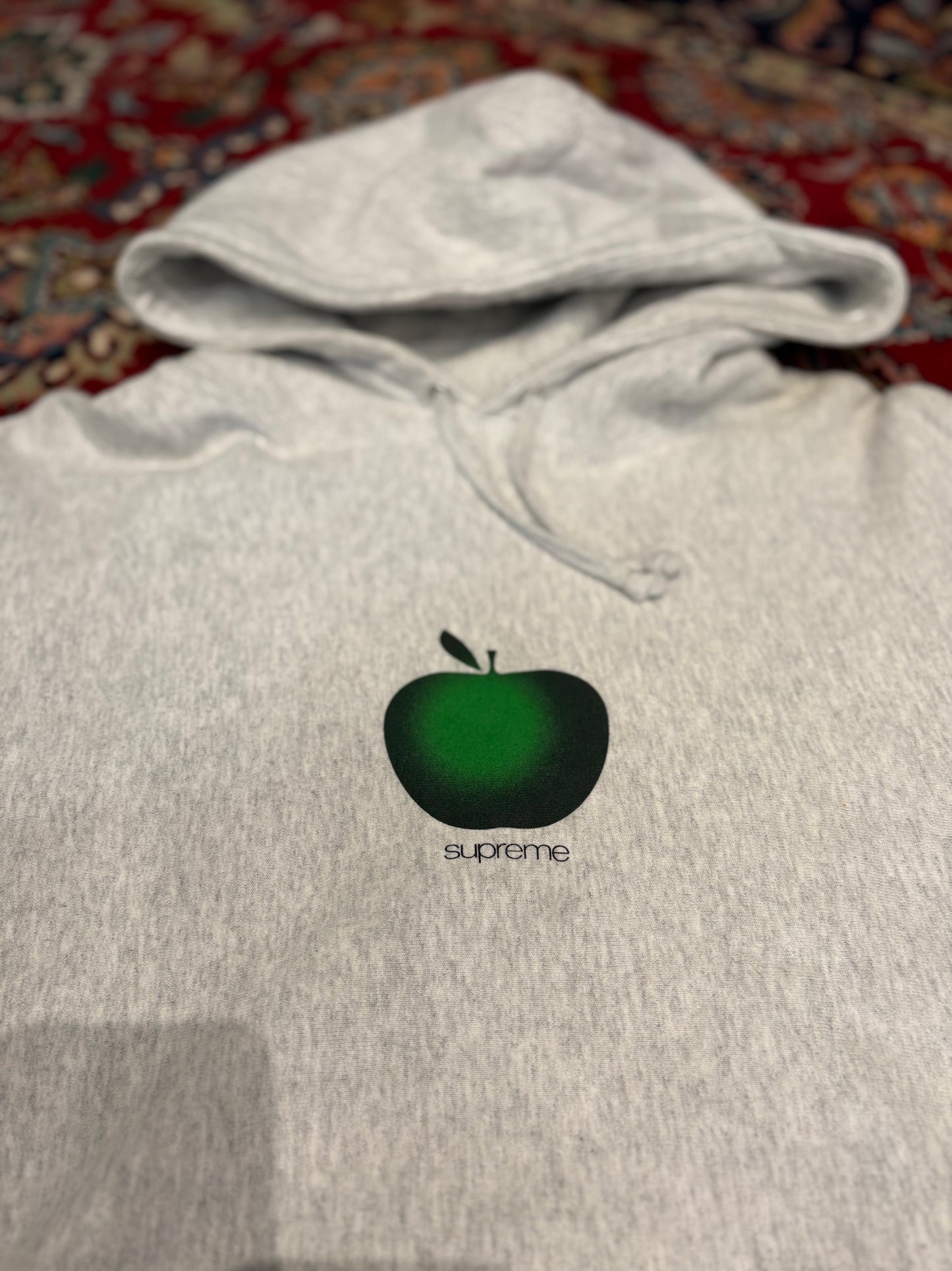 Supreme Apple Hoodie Size Large