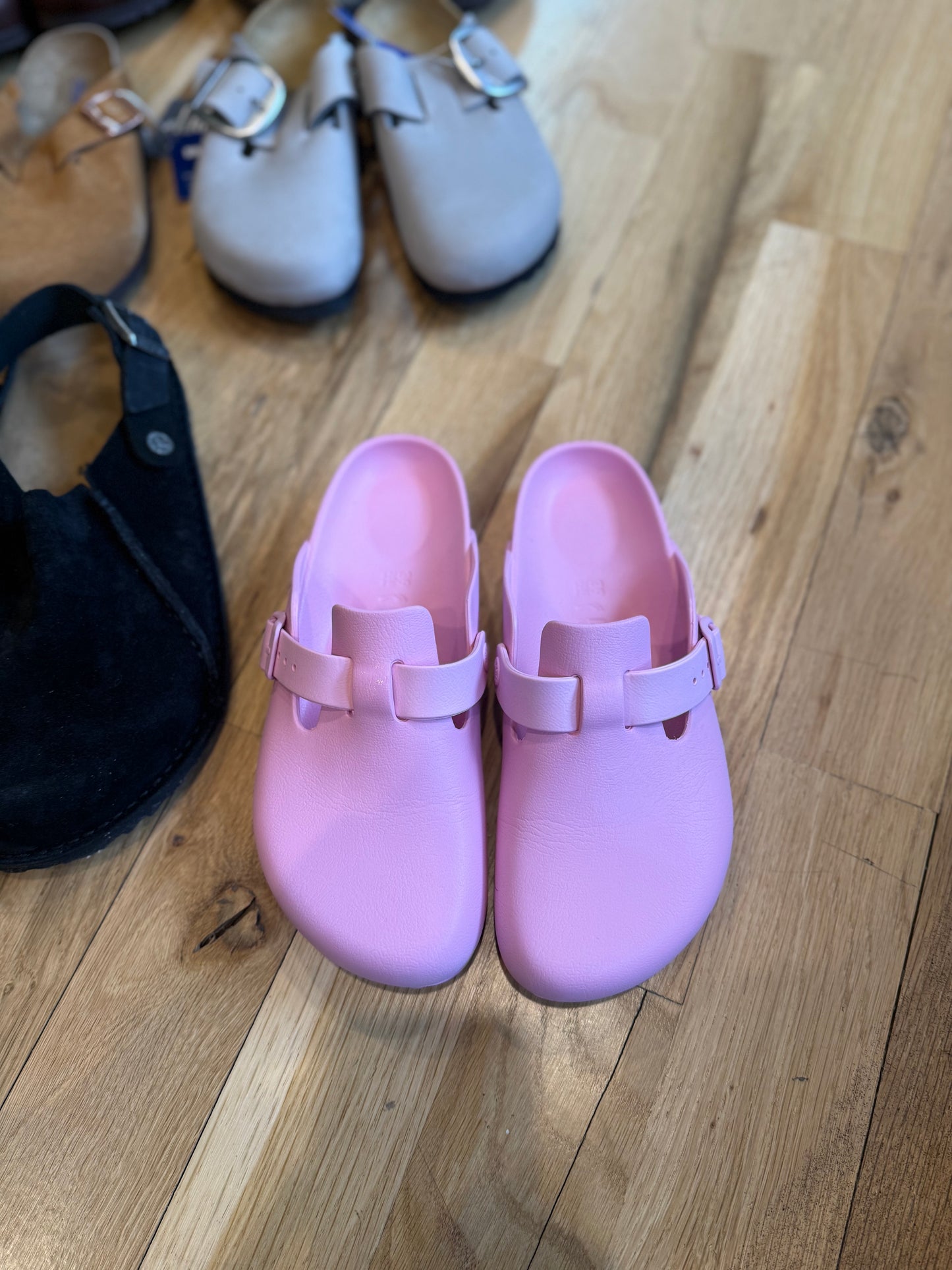 Birkenstock Boston EVA Fondant Pink DS OG Size 39
