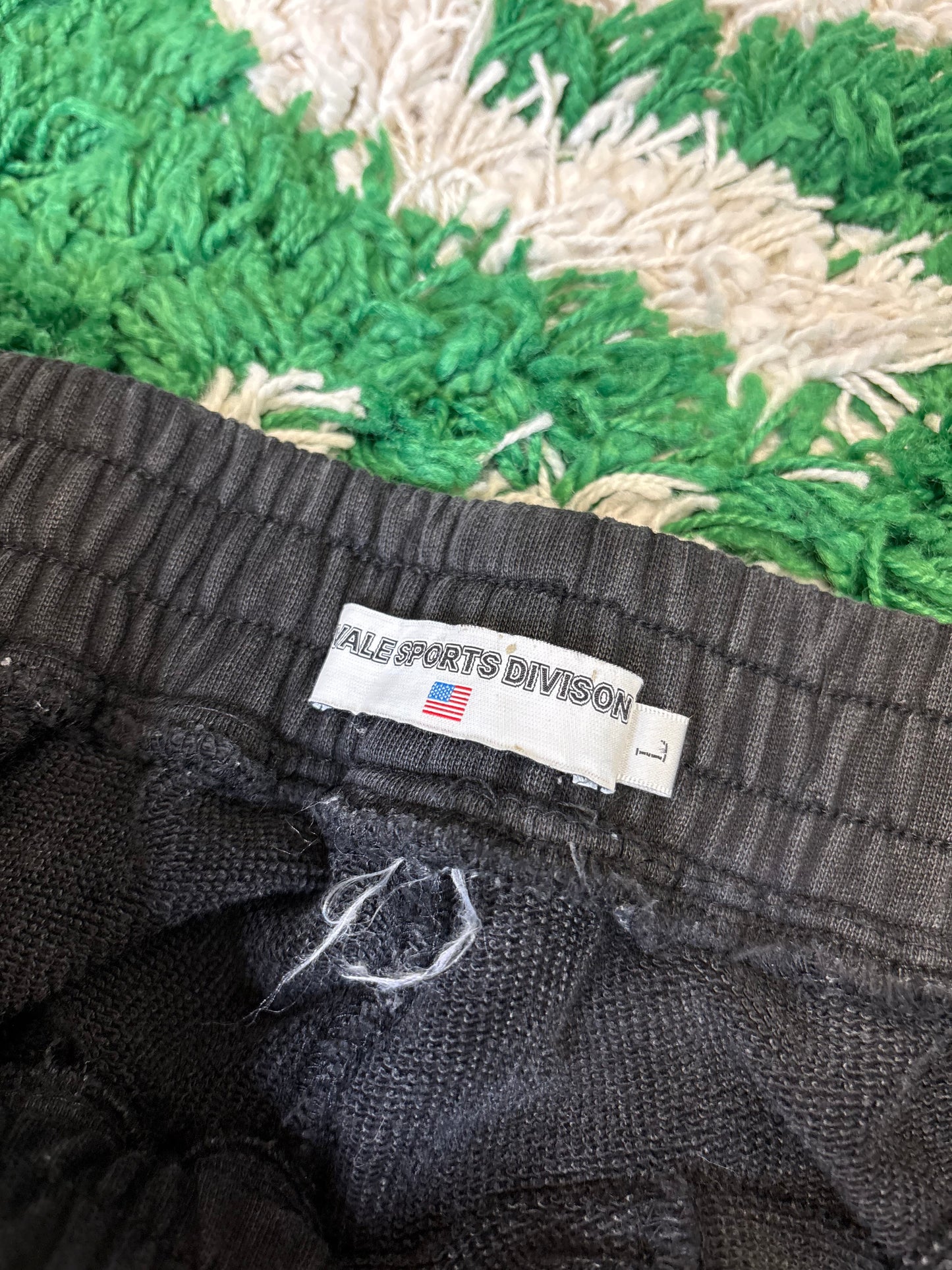 Vale Flower Sweatpants Black Size Large