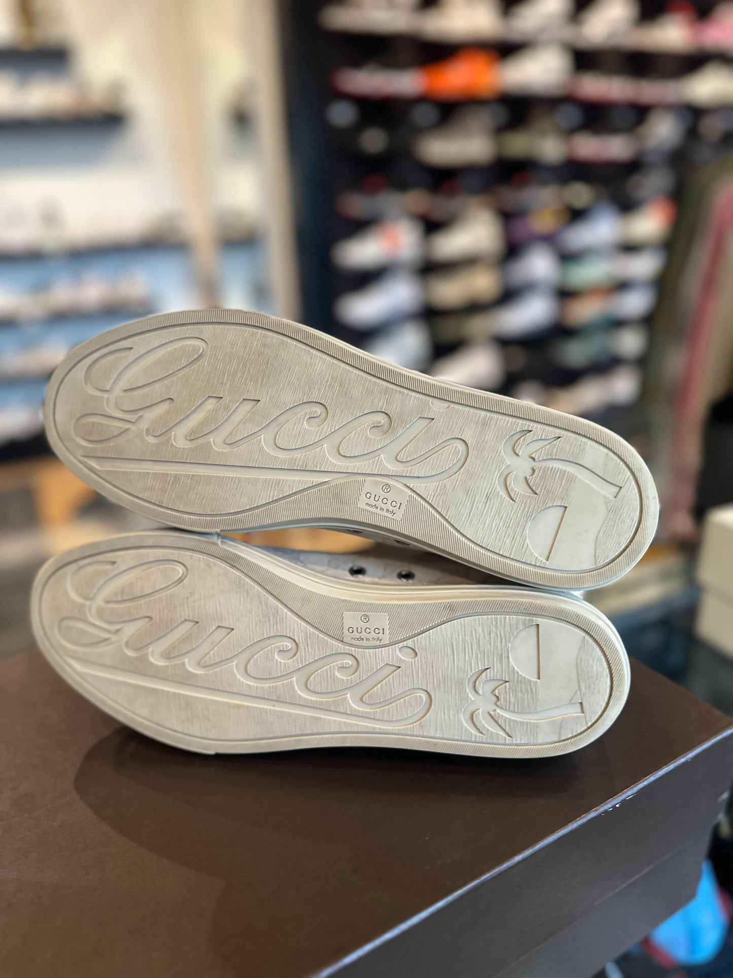 Gucci High Top White Clean OG Size 10.5G