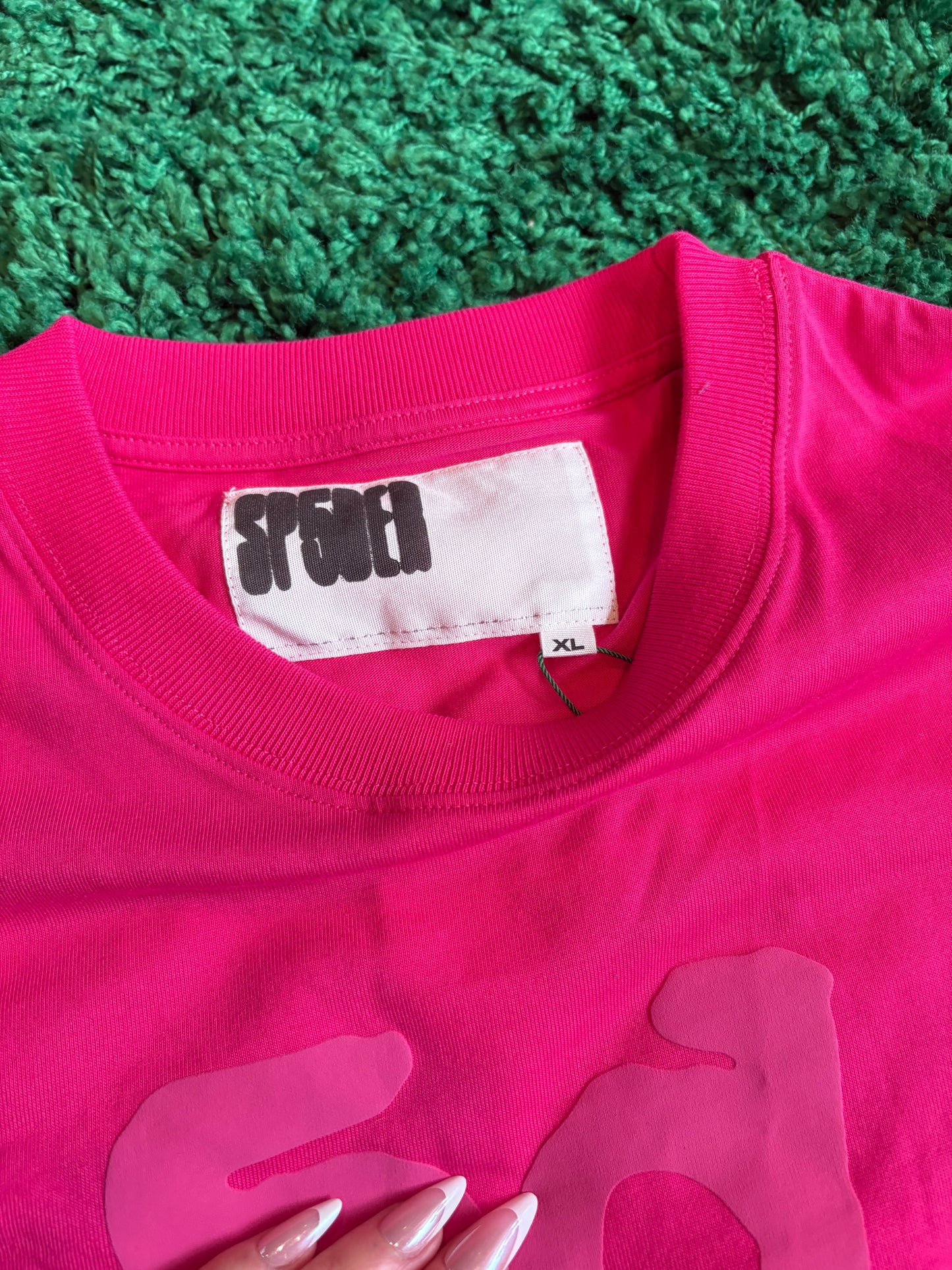 Sp5der Pink Long Sleeve Size XL