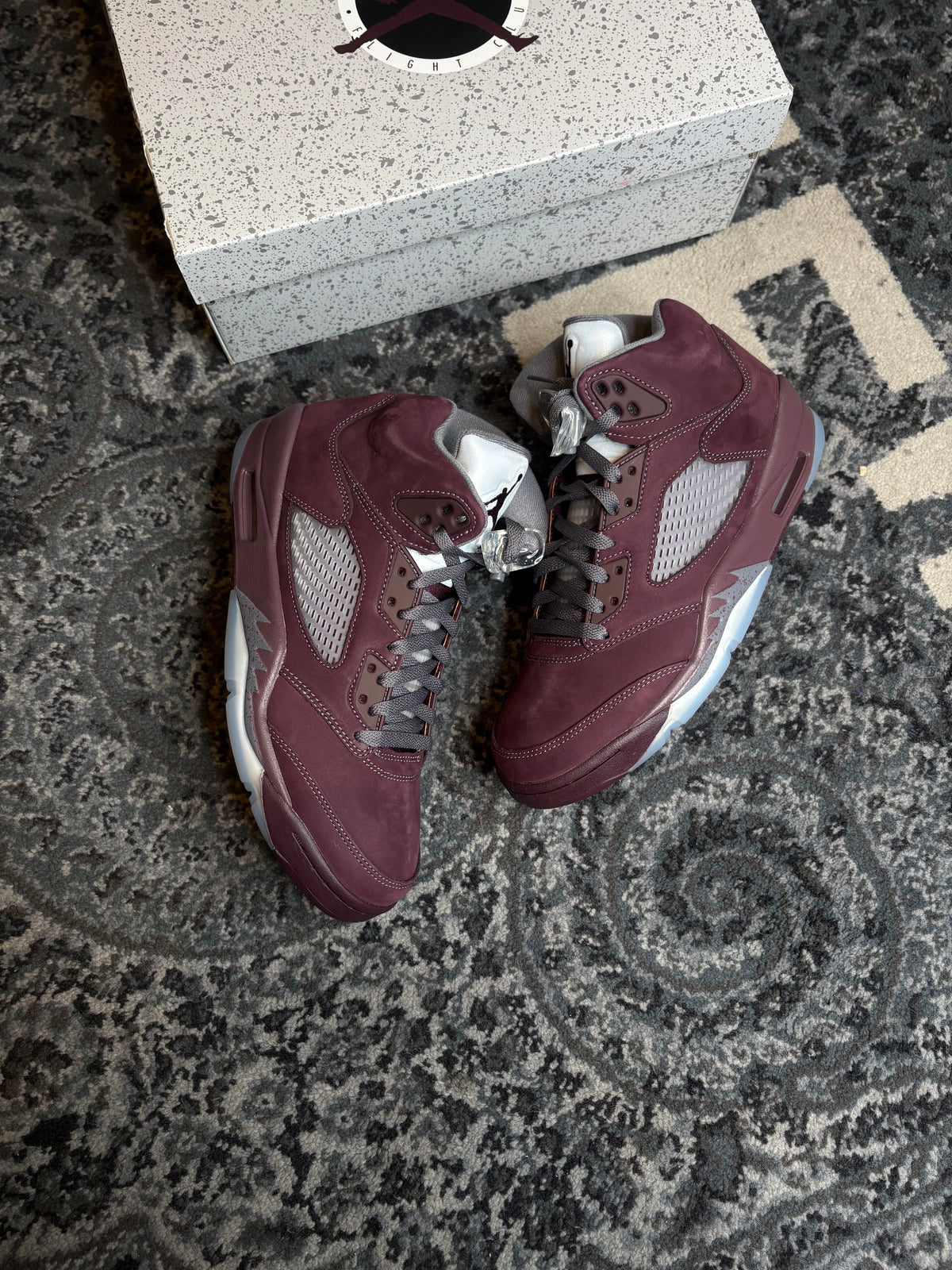 Jordan 5 Retro “Burgundy” Ds Og Size 10