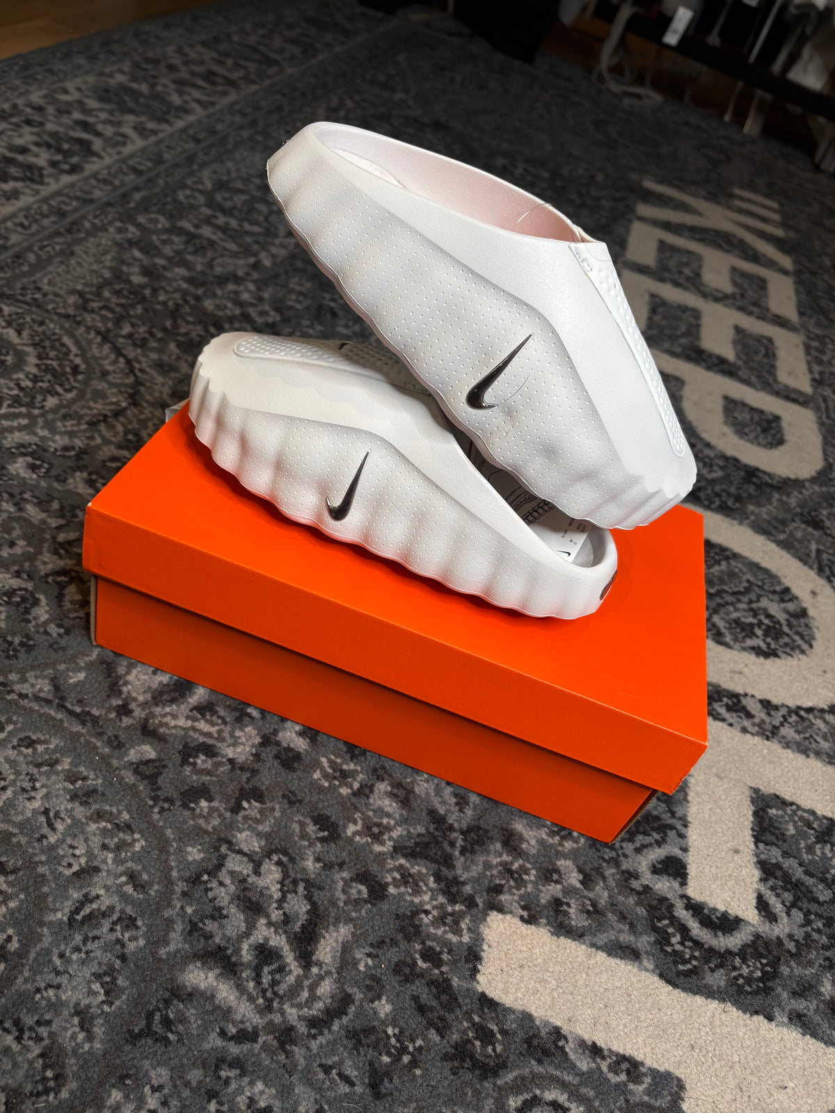 Nike Mind 001 Slide “Summit White” Ds Og Size 6.5M/8W