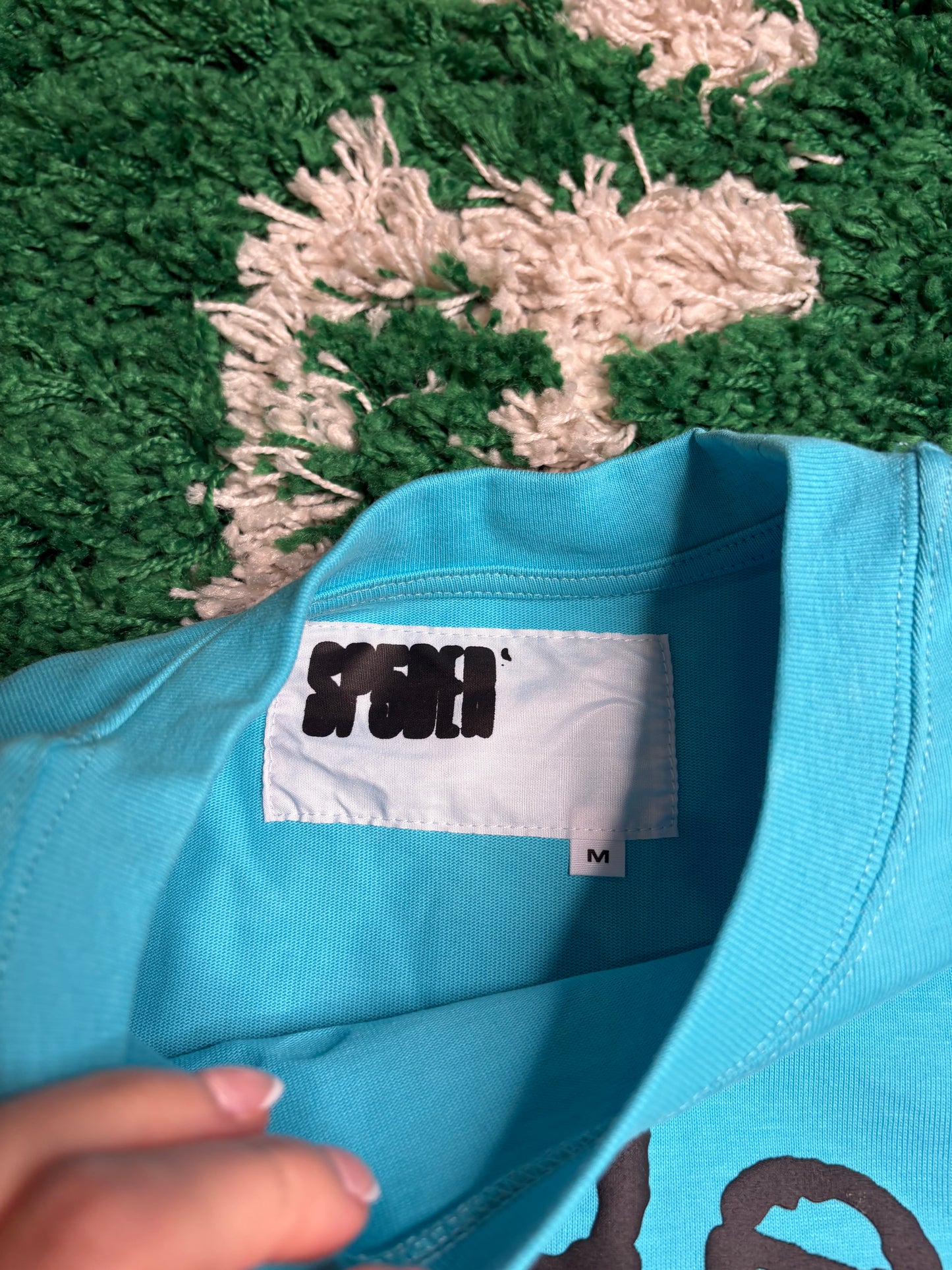 Sp5der Web Tee Blue Size Medium