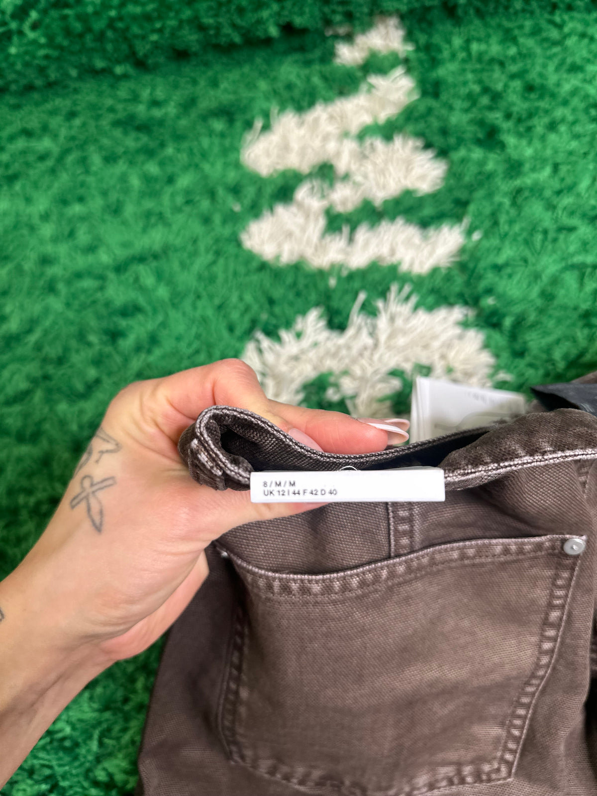 Cactus Jack Women’s Brown Cargo Pants DS Size Medium