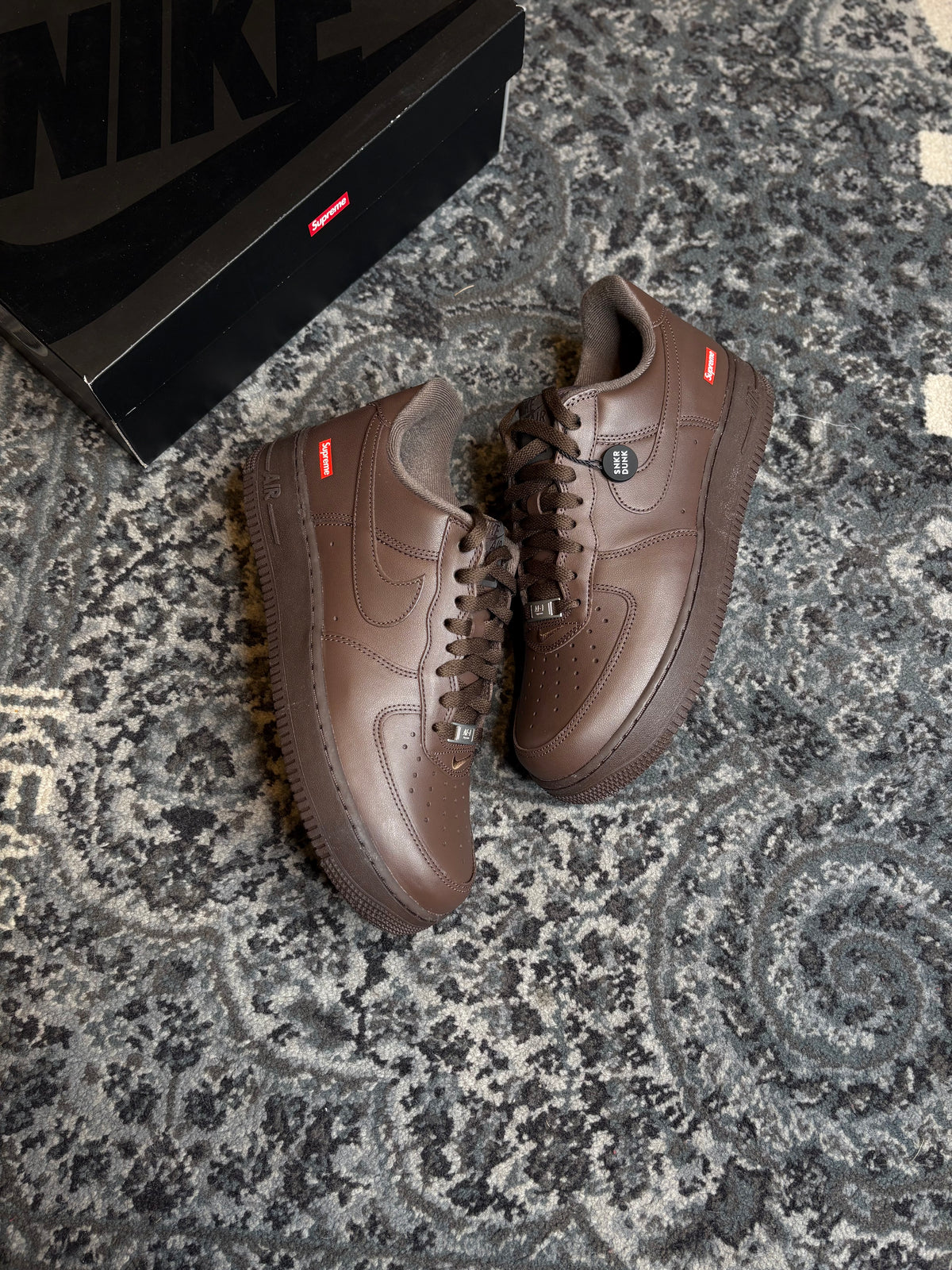 Air Force 1 Supreme “Brown” Ds Og Size 9.5
