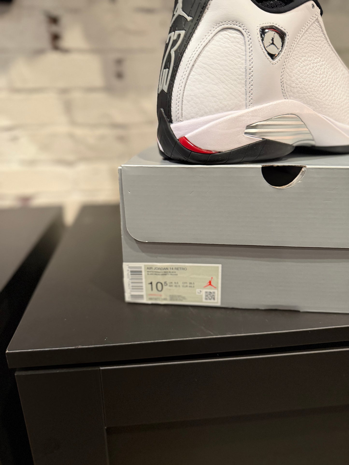 Jordan 14 Black Toe Size 10.5 DS OG