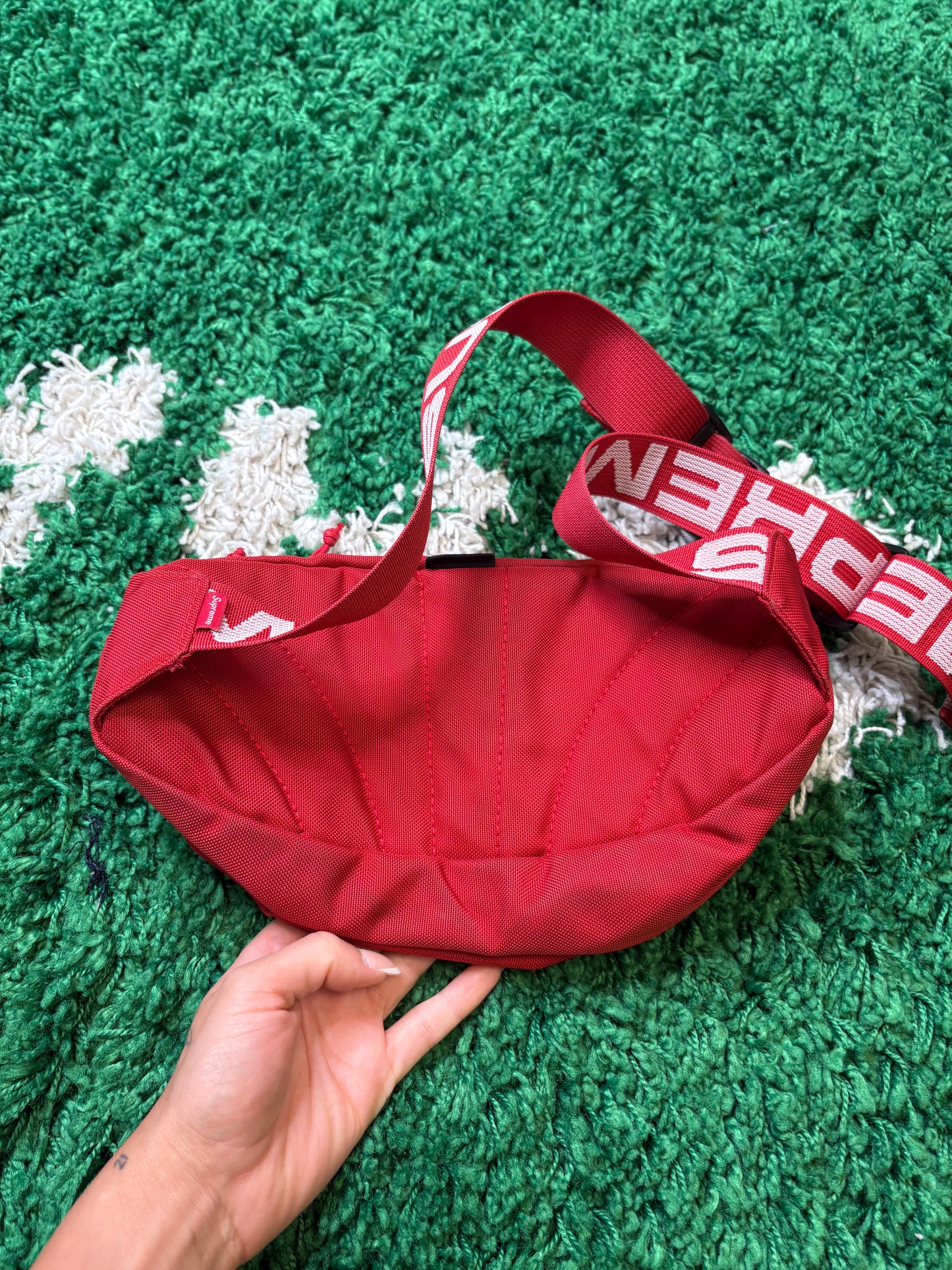 Supreme Red Side Bag