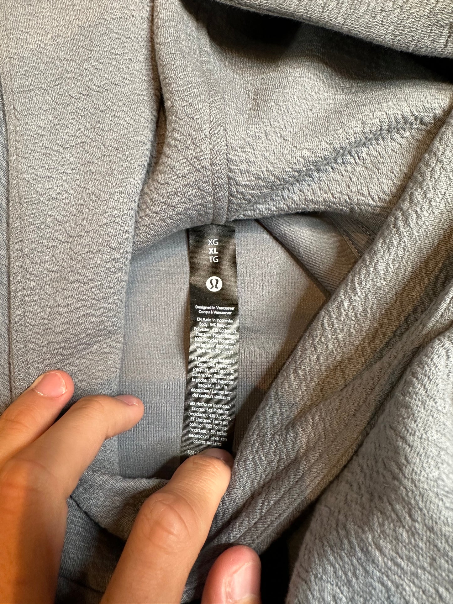 Lululemon Hoodie Gray Size XL