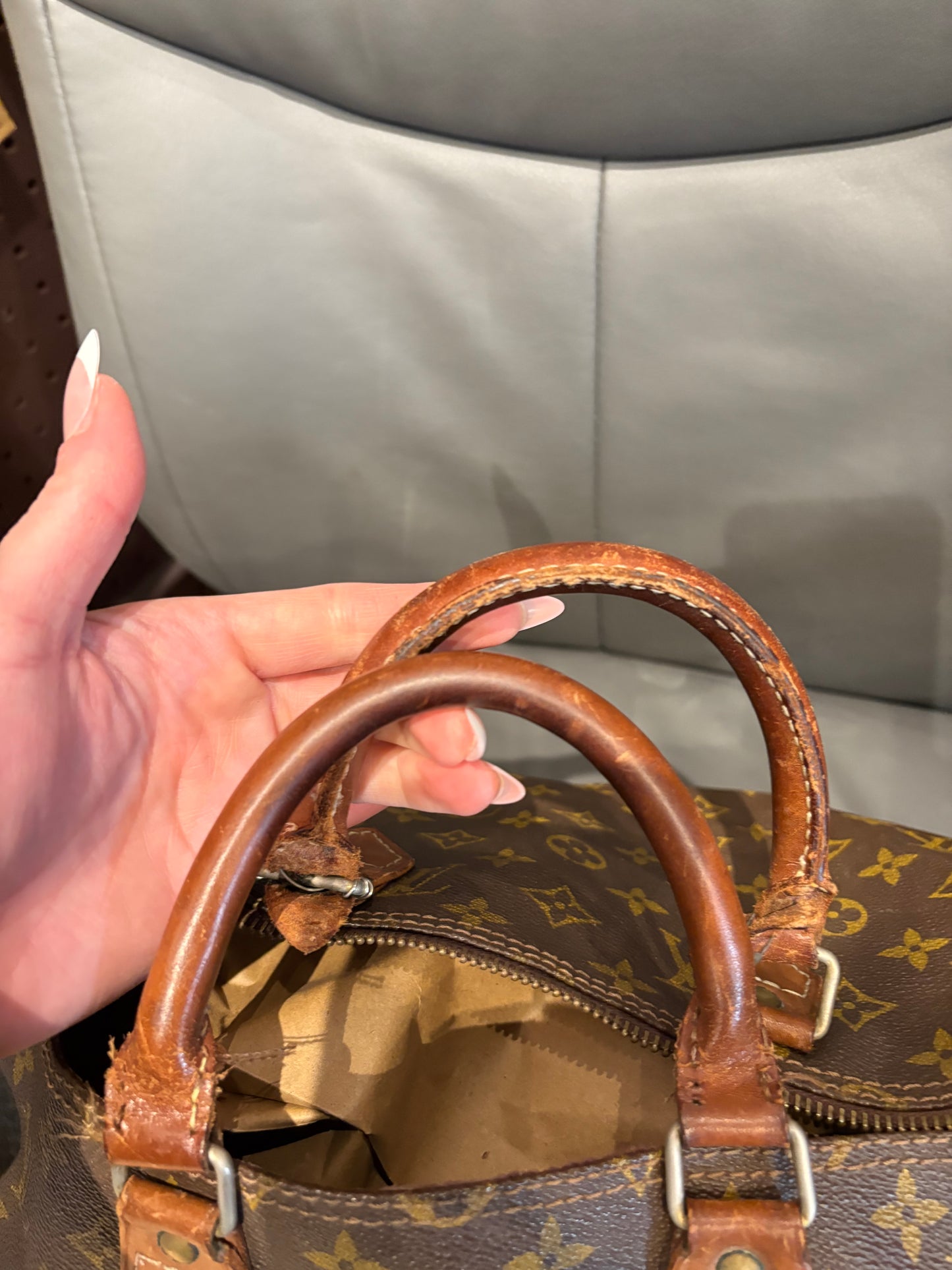 Louis Vuitton Brown Monogram Speedy