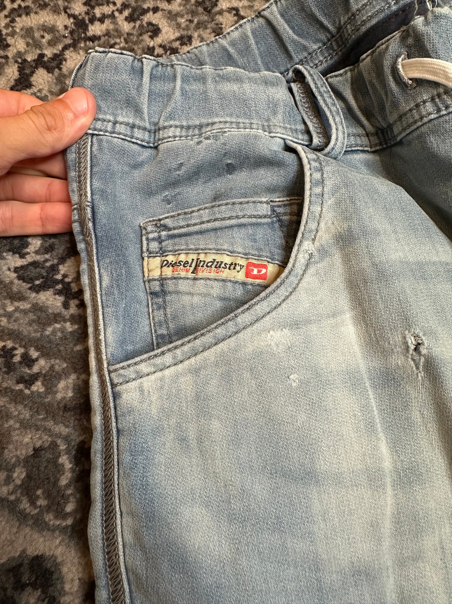 Vintage Diesel Drawstring Denim Size 32
