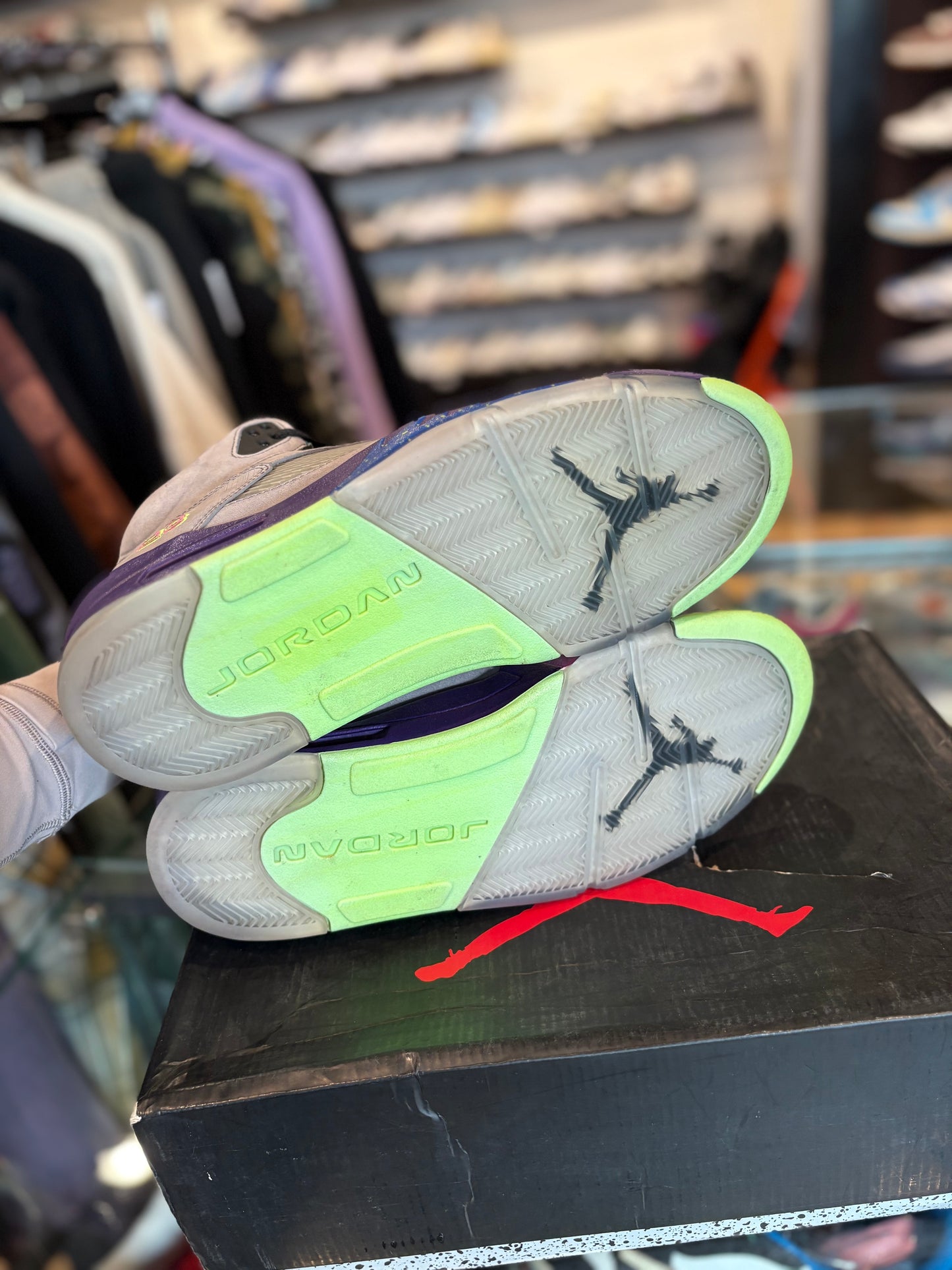 Jordan 5 Retro Bel-Air Gray Clean OG Size 10.5