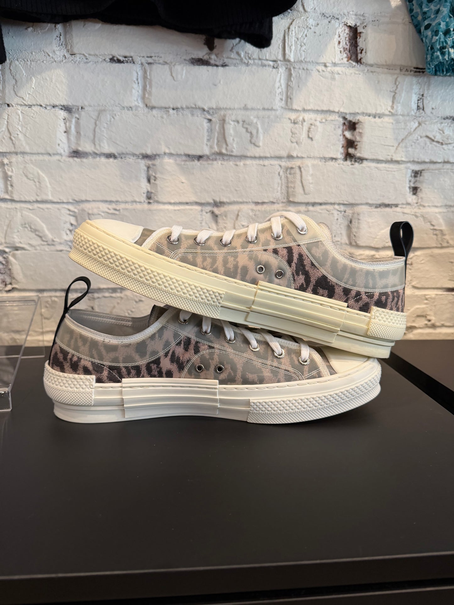 Dior B23 Low Leopard Print Clean NB Size 44