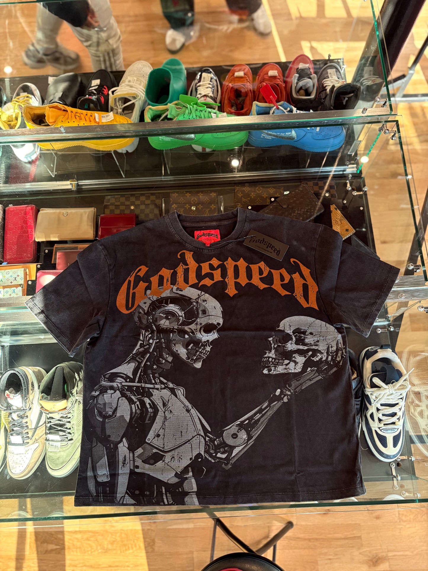 Godspeed Skull Tee DS Size Large