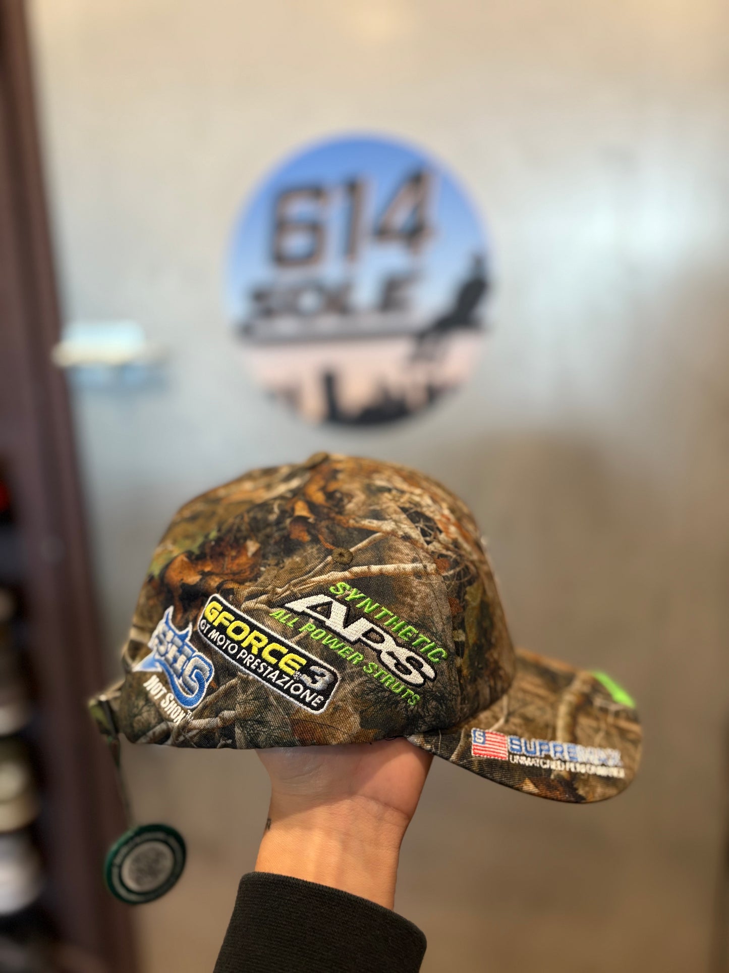 Supreme Team Camo Hat DS