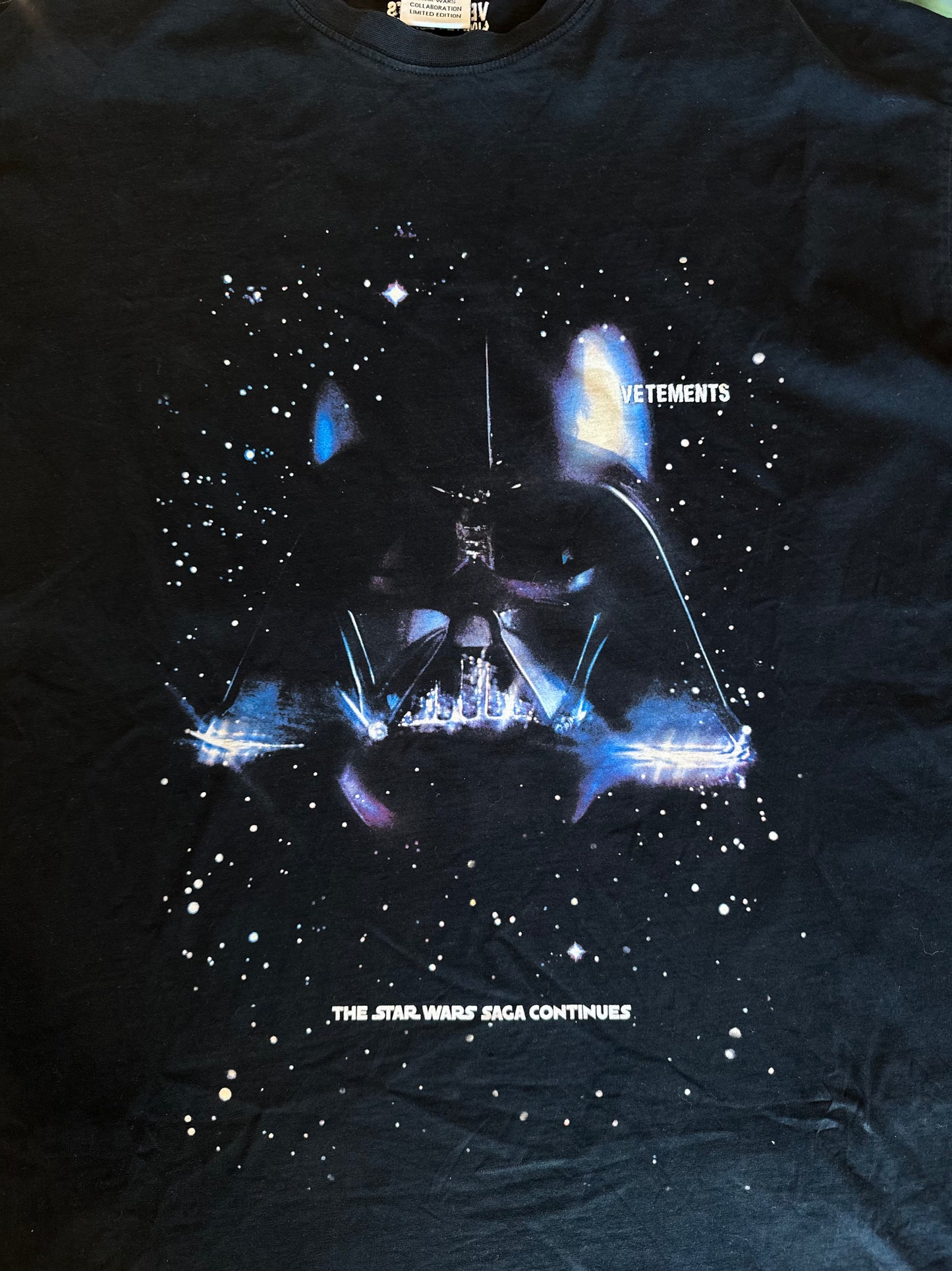 Vetements Darth Vader Tee Size Medium