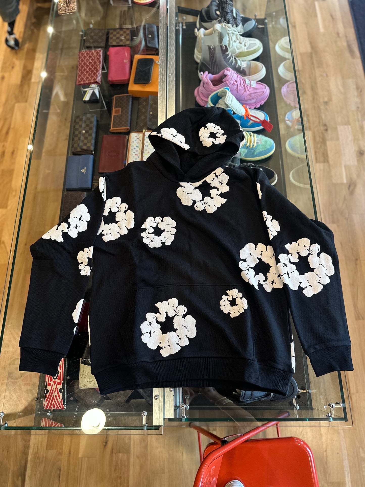 Denim Tears Black Hoodie DS