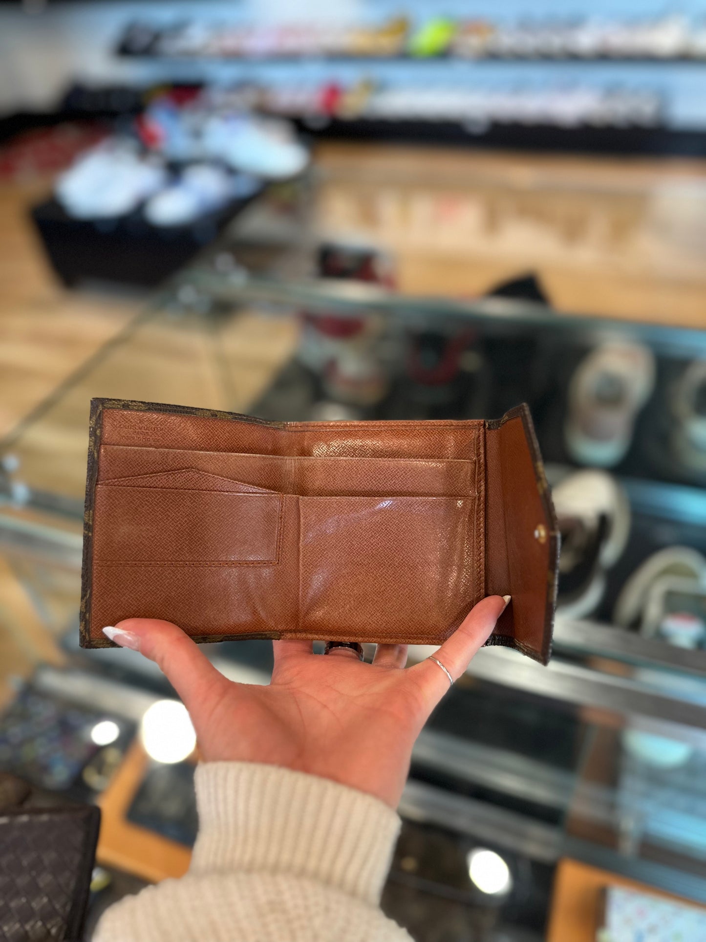 Louis Vuitton Brown Monogram Envelope Wallet