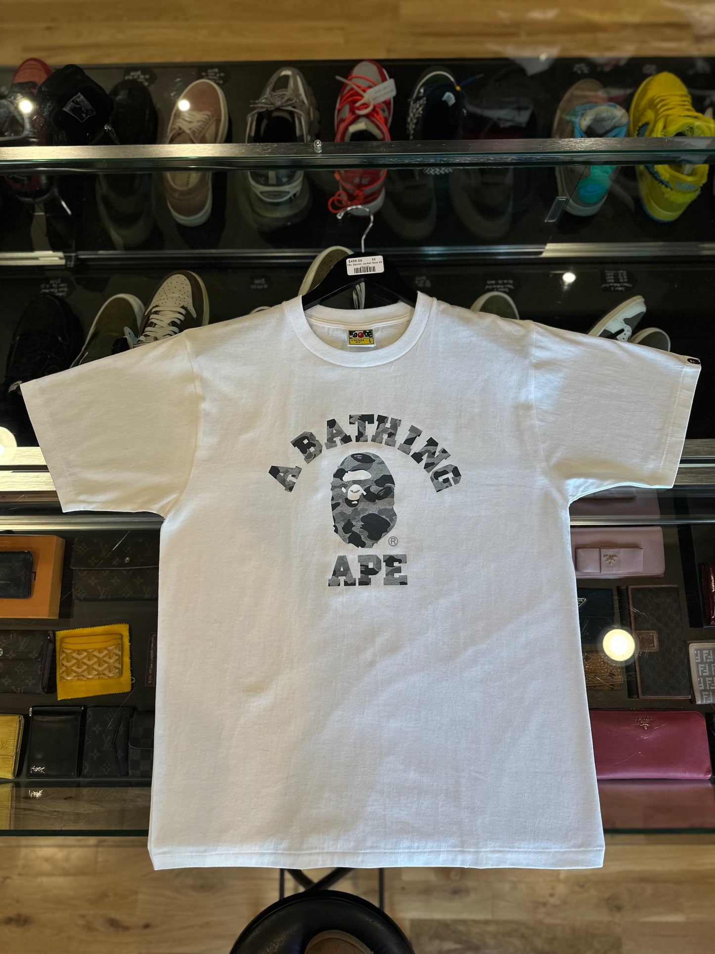 Bape Grey Camo Tee DS