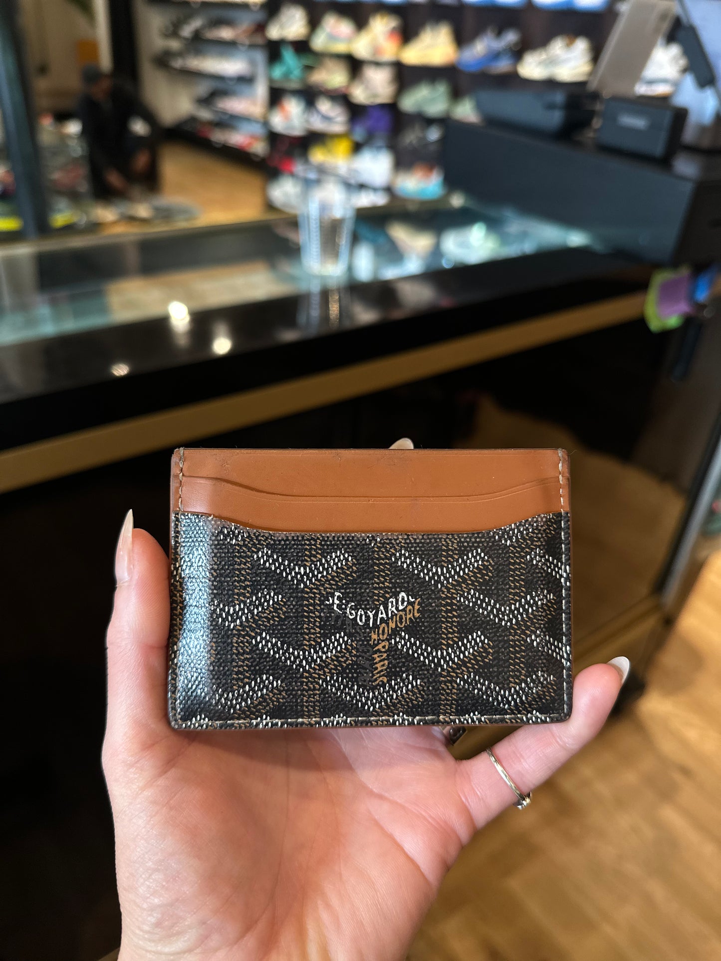 Goyard Cardholder Black/Brown