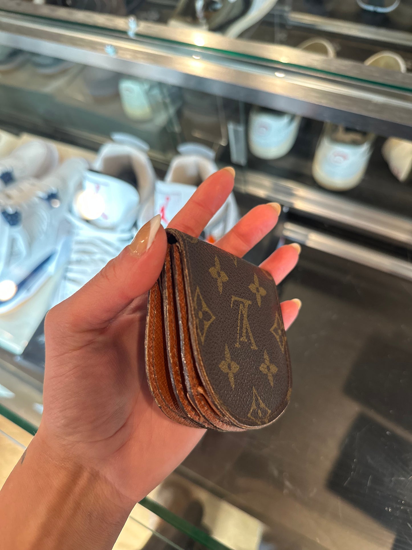 Louis Vuitton Brown Monogram Coin Pouch