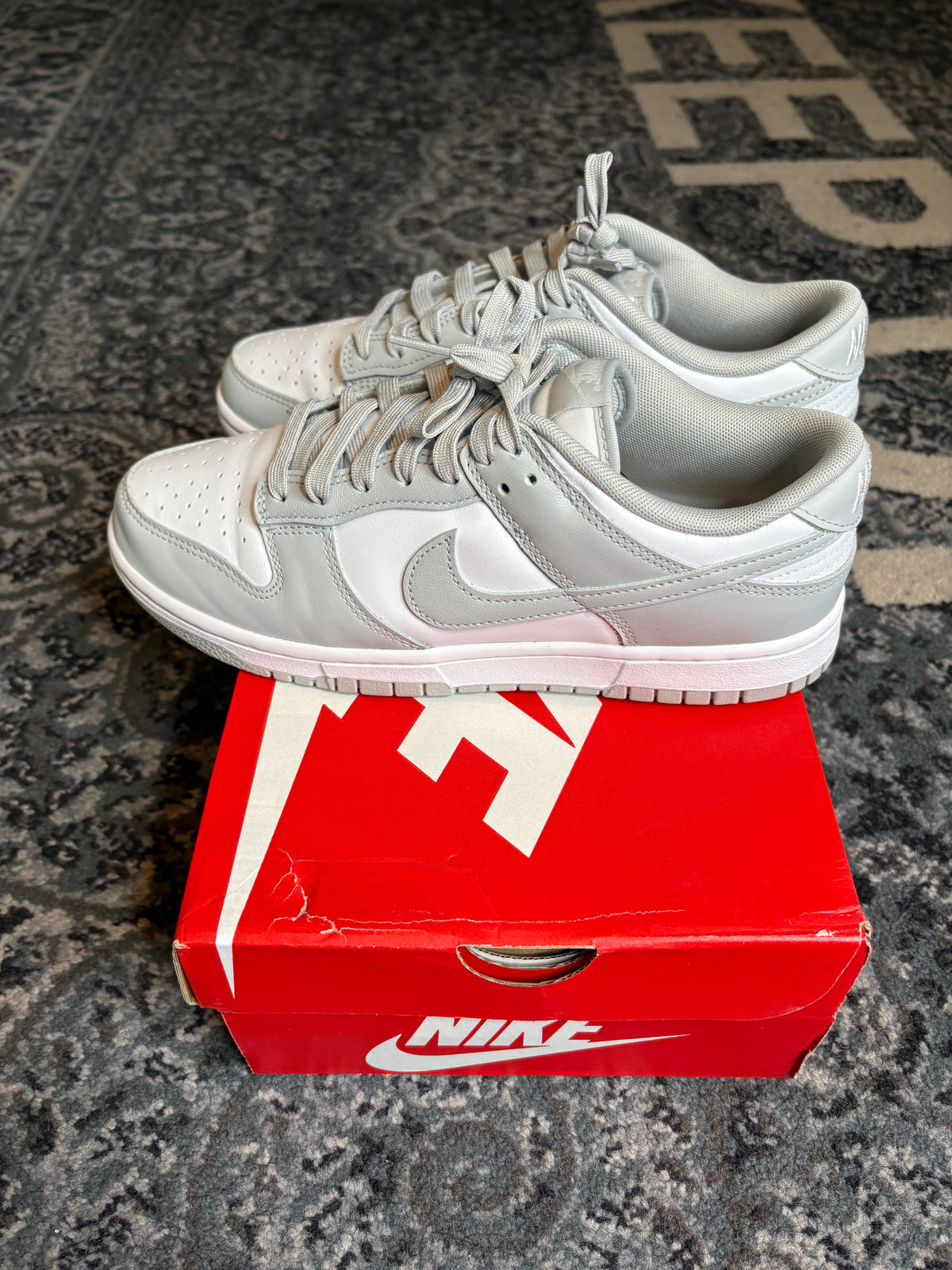 Nike Dunk Low “Grey Fog” Clean Og Size 8