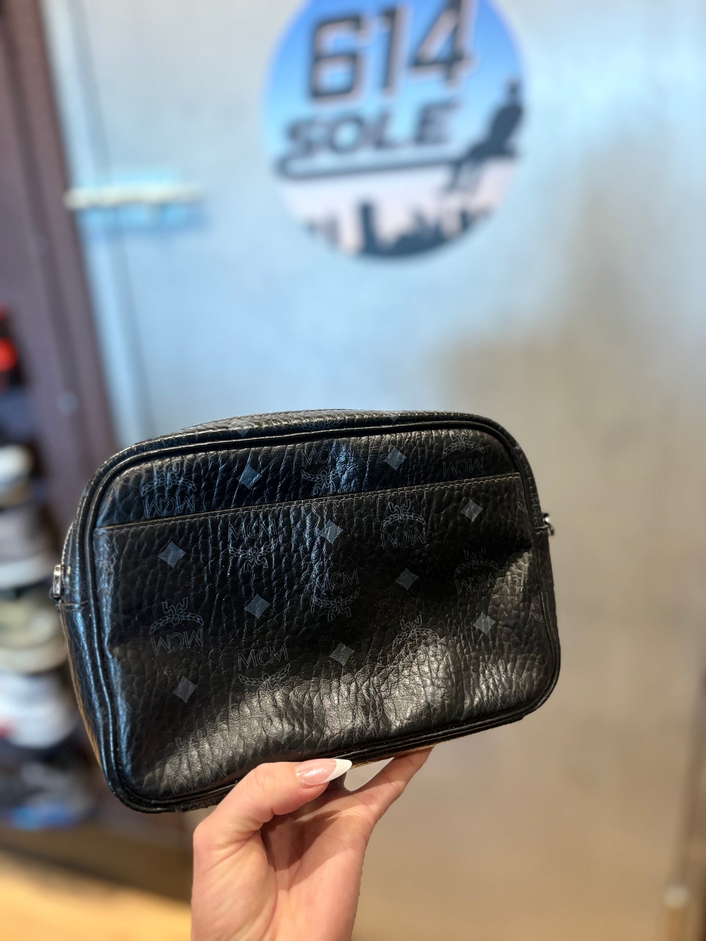 Mcm Toiletries Bag Black