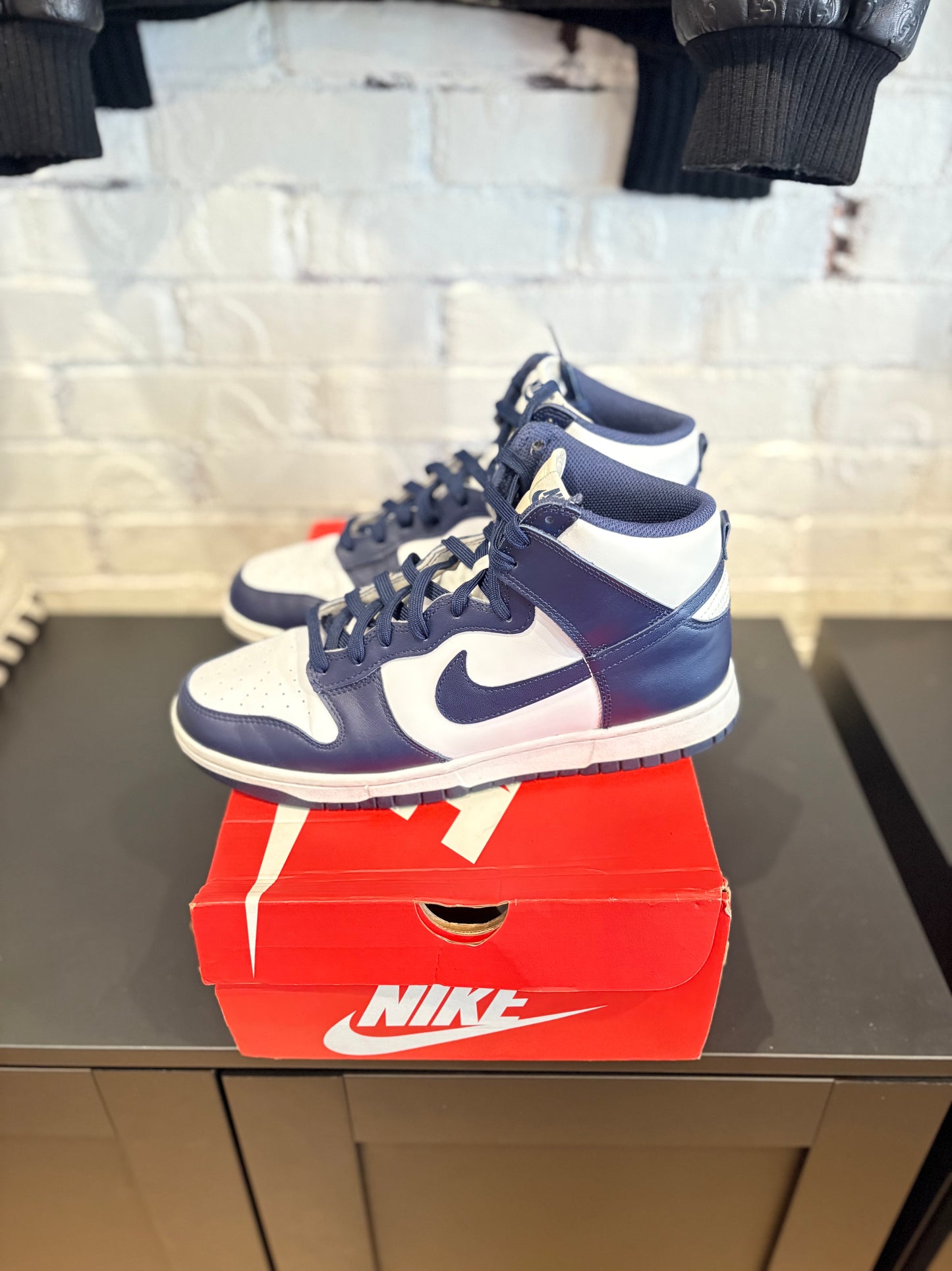 Nike Dunk High ‘Navy’ PO OG All Size 10