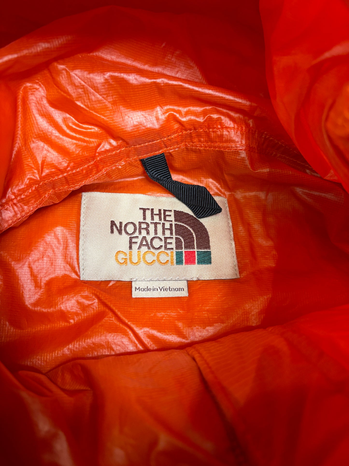 Gucci x TNF Orange Windbreaker PO Size L