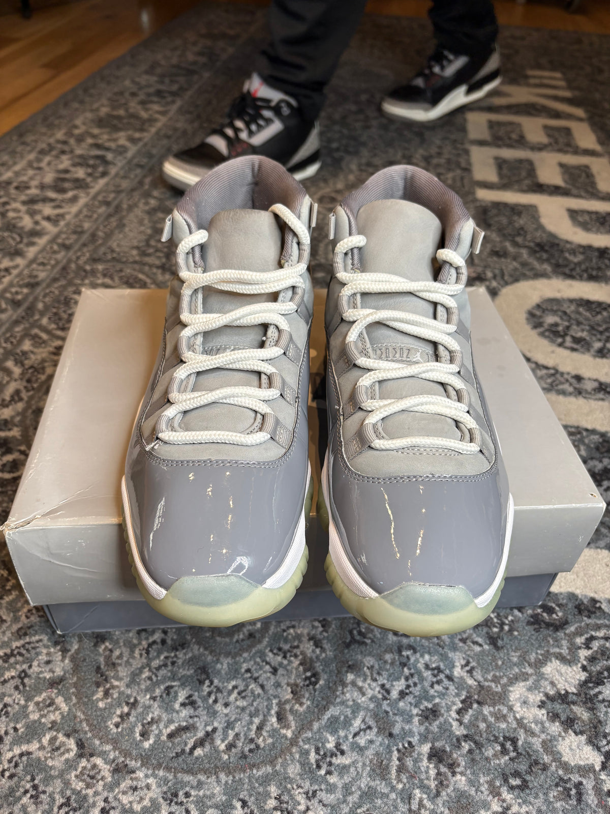 Jordan 11 Retro “Cool Grey” Po Og Size 9.5