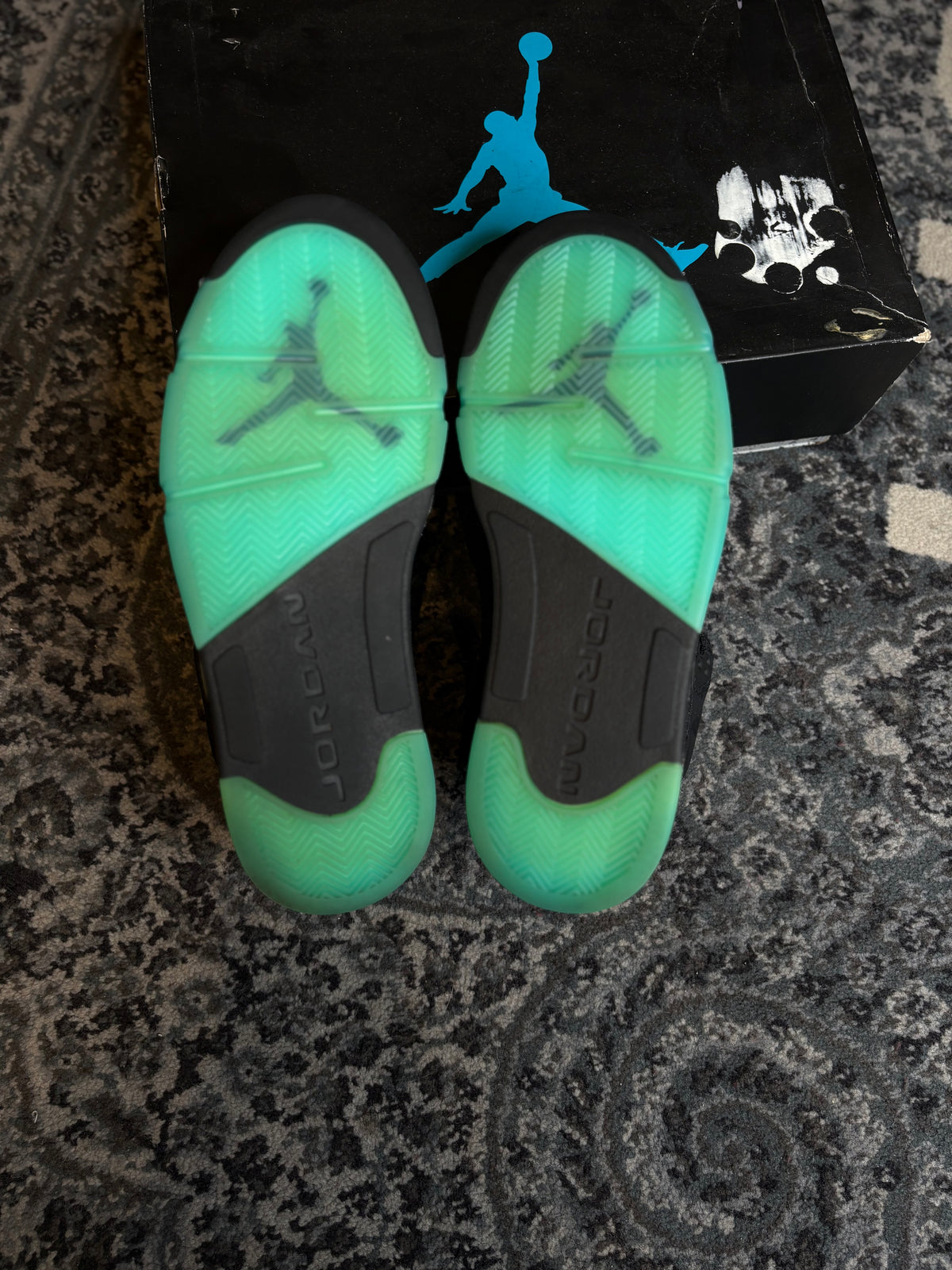 Jordan 5 Retro “Aqua” Clean Og Size 10