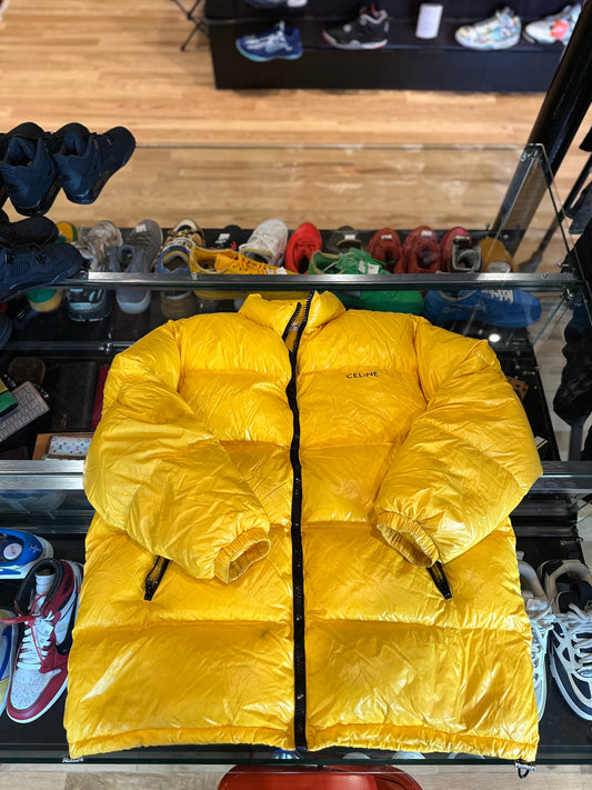 Celine Puffer Yellow Size 52