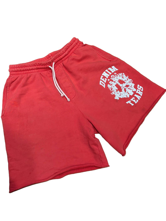 Denim Tears Sweat Shorts Red Size Large