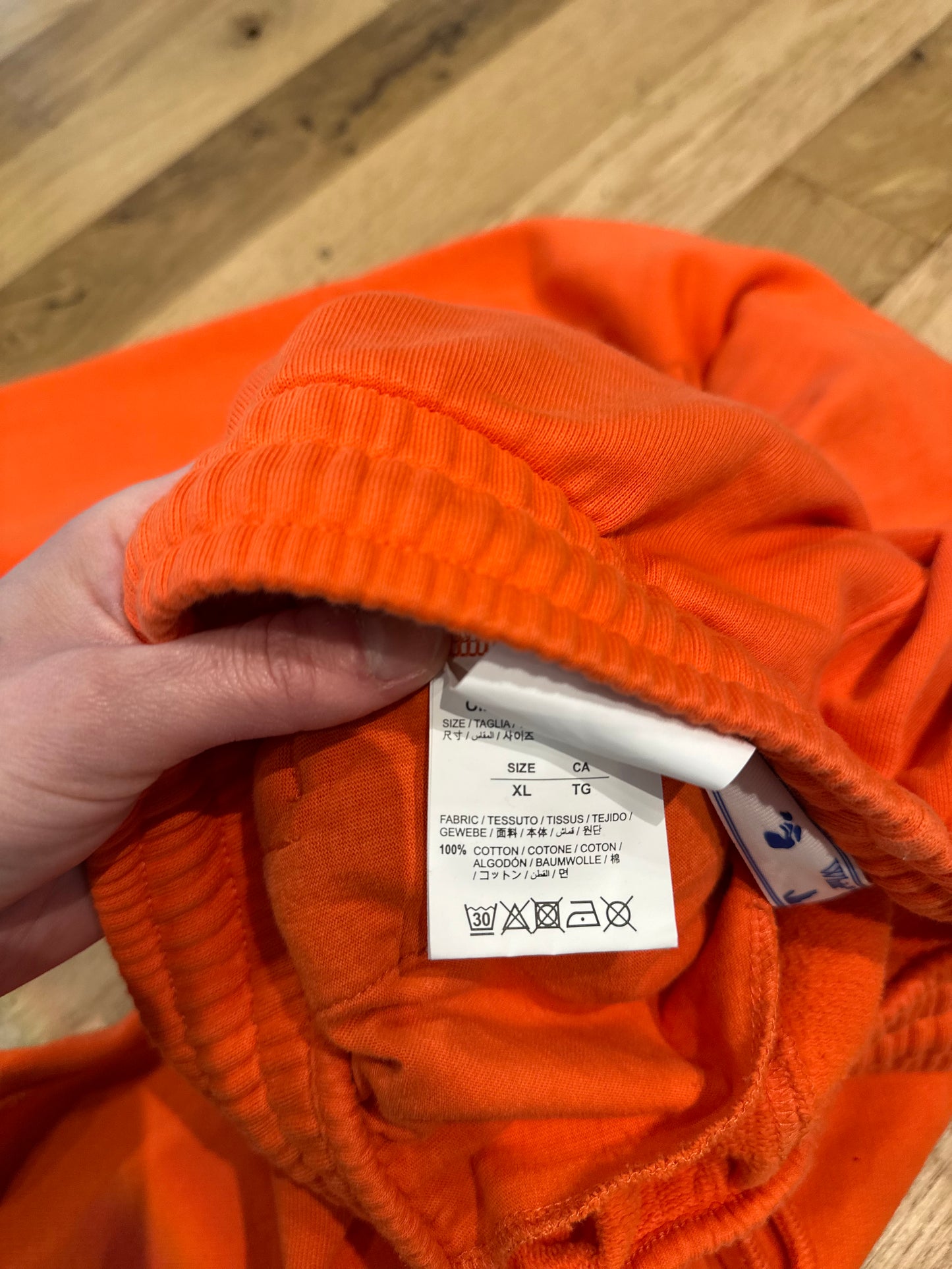 Off-White Sweatpants Orange Size XL