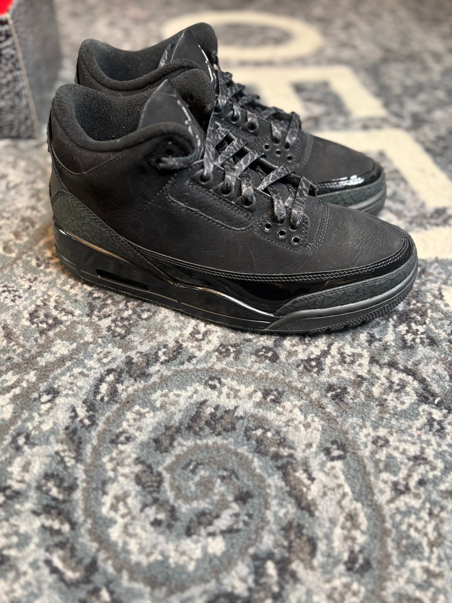 Jordan 3 Retro “Black Cat” Clean Og Size 8