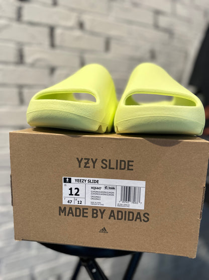 Yeezy Slide Glow Green Sz 12 DS OG