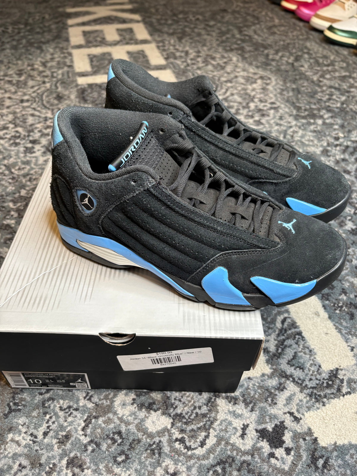 Jordan 14 Retro “Unc” Clean Og Size 10