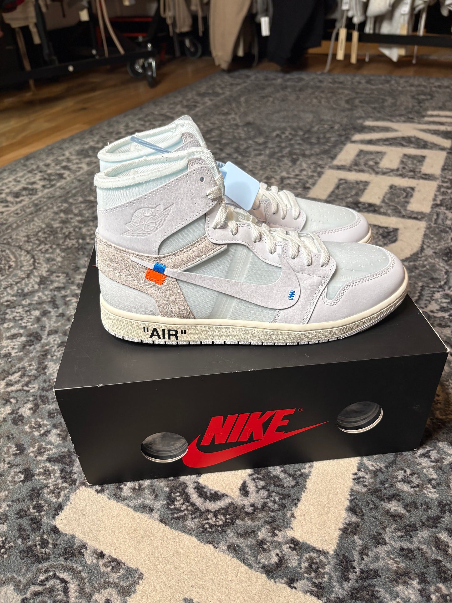 Jordan 1 Retro “Virgil Abloh Archive Alaska” Clean Og Size 12