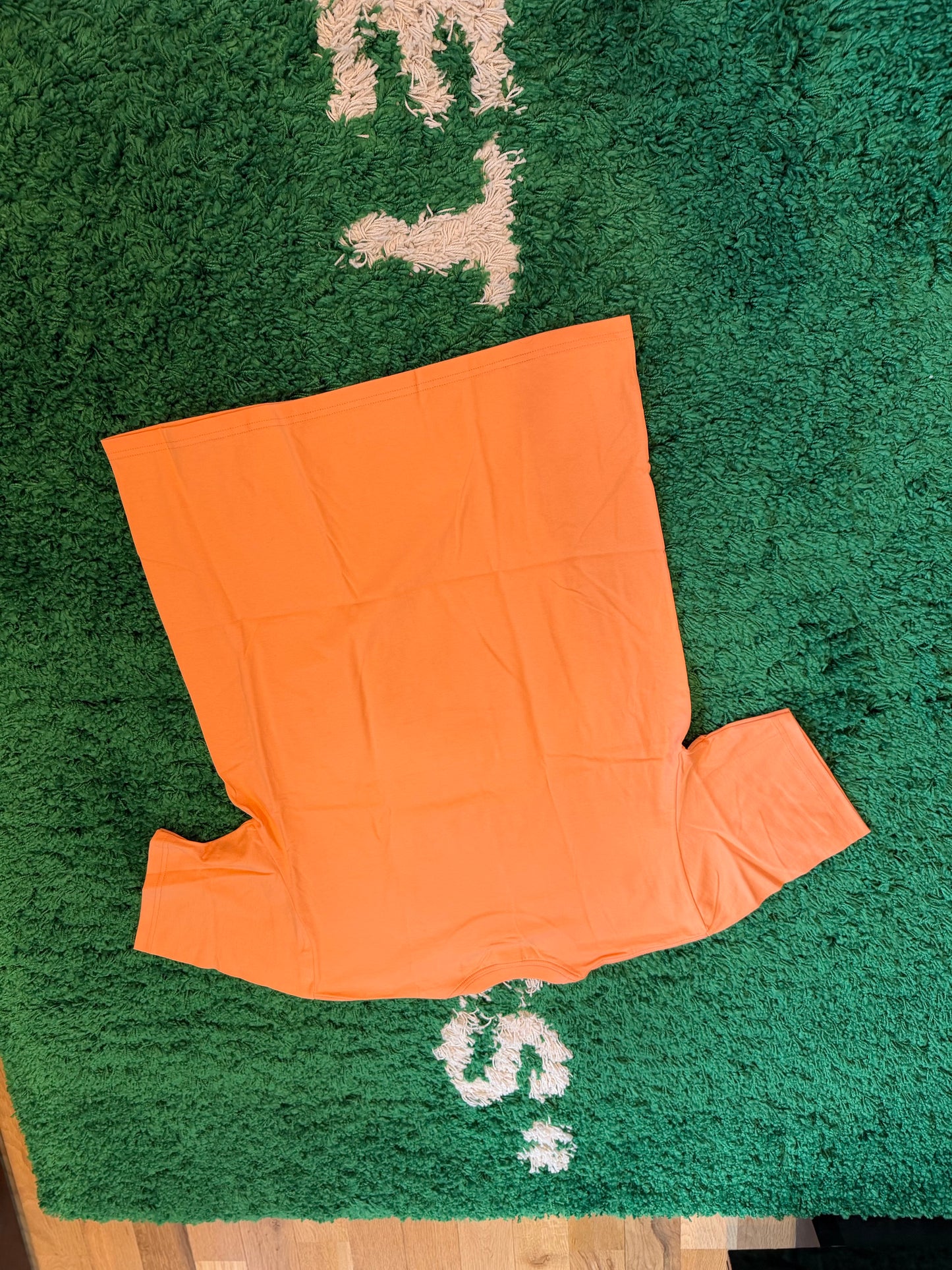 Supreme Orange Tee DS Size Large