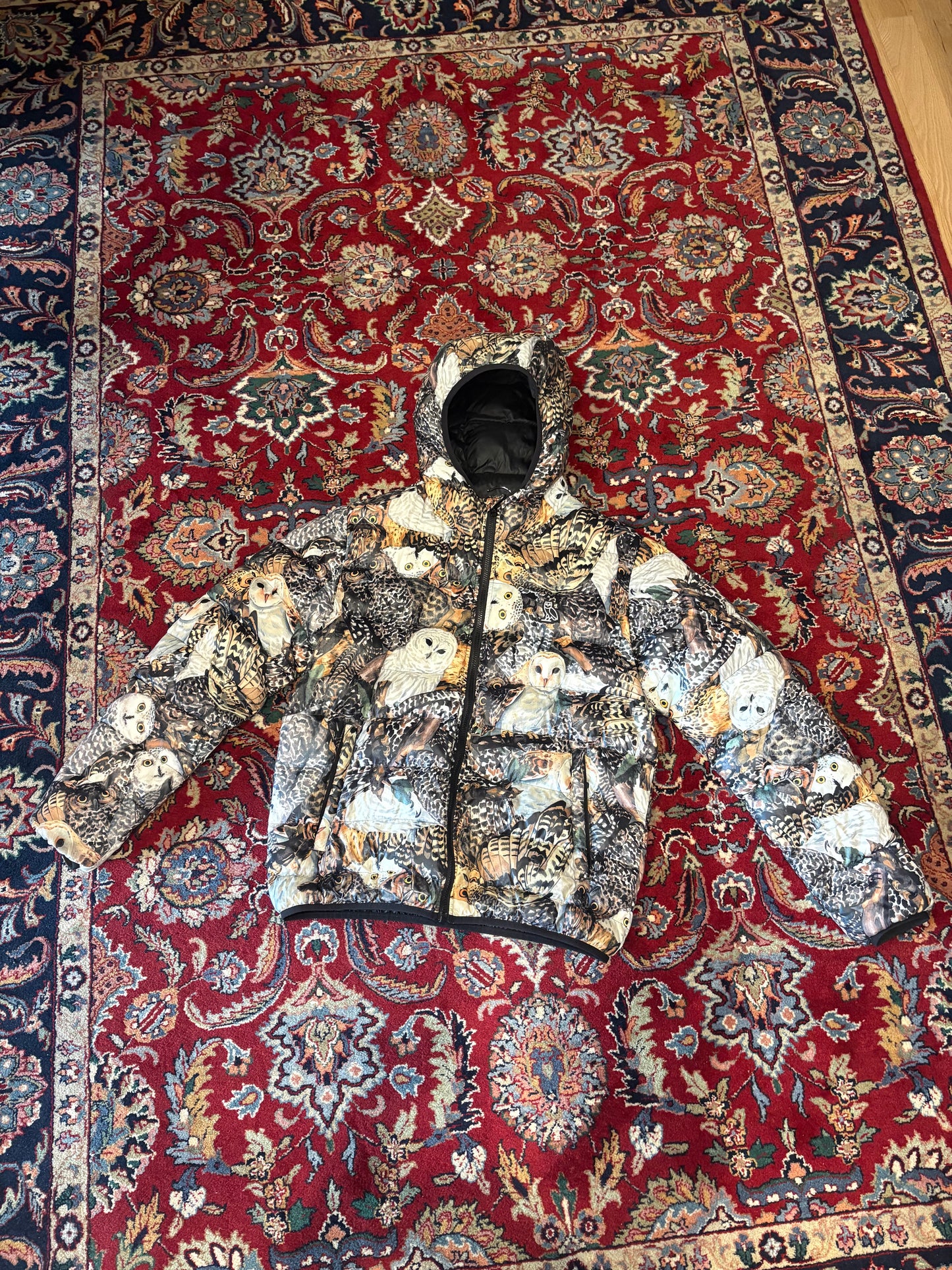 OVO Owl Print Puffer PO