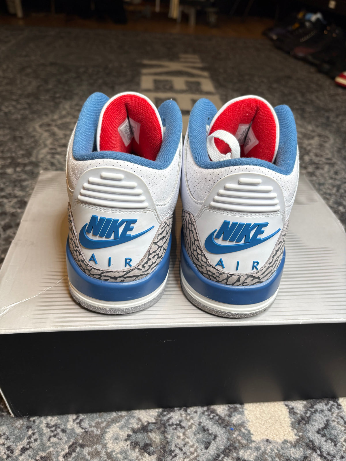 Jordan 3 Retro “True Blue” Clean Og Size 10.5