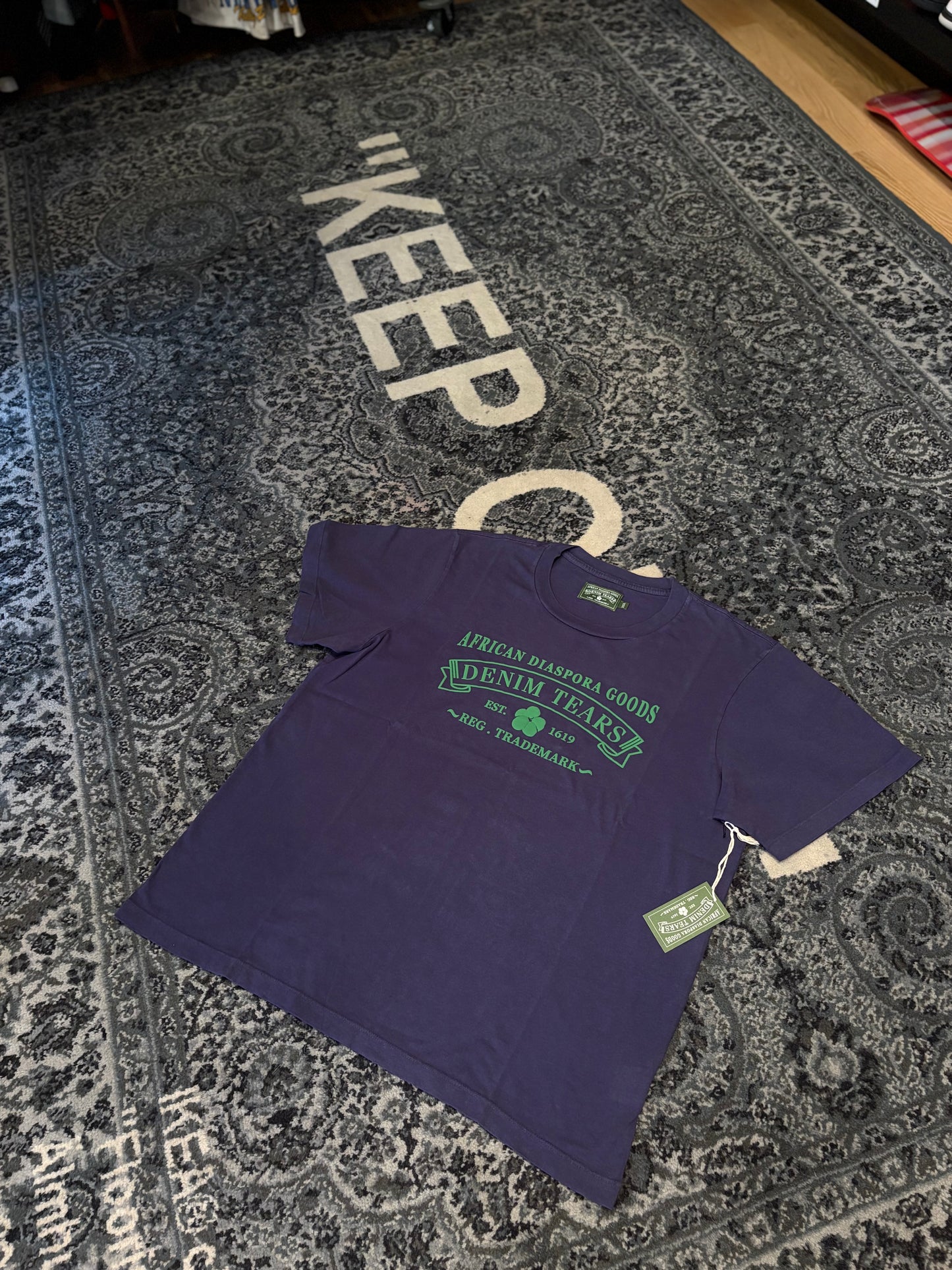 Denim Tears Purple Tee DS Size XXL
