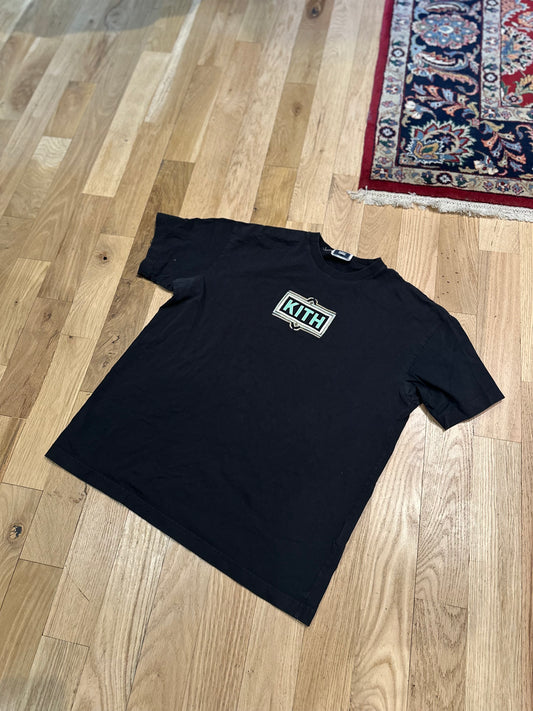 Kith Black Logo Tee Size Small