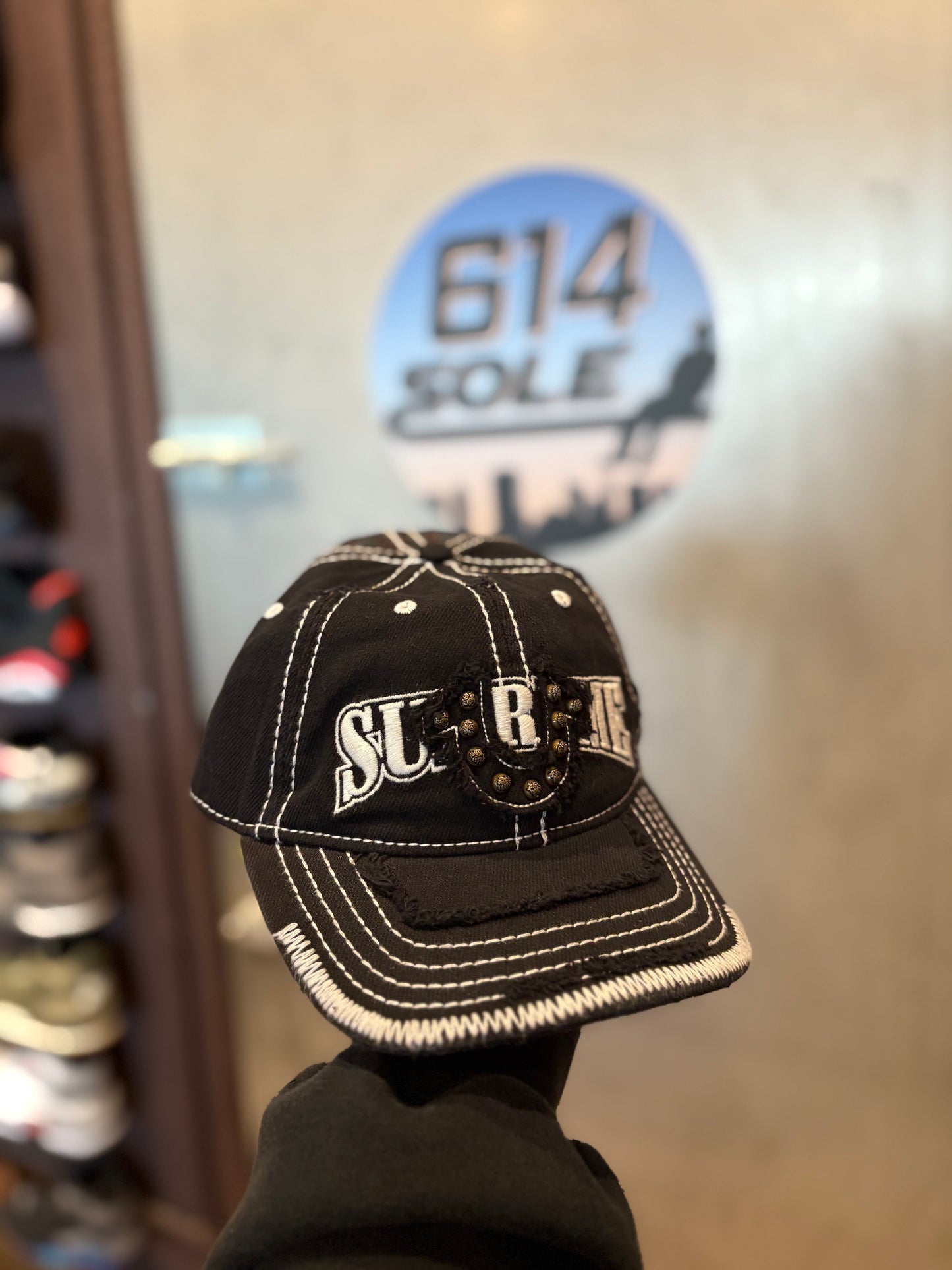 Supreme True Religion Hat Black DS